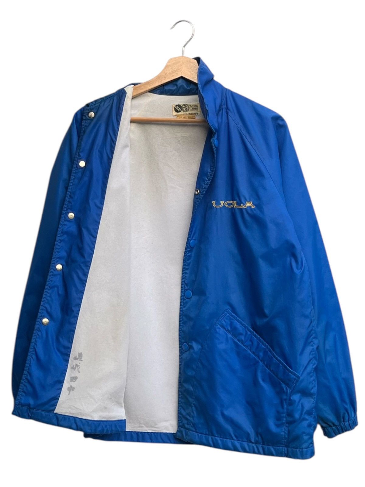 NCAA Vintage NCAA by Descente Embroidery UCLA Coach Jacket Size US S / EU 44-46 / 1 - 3 Thumbnail