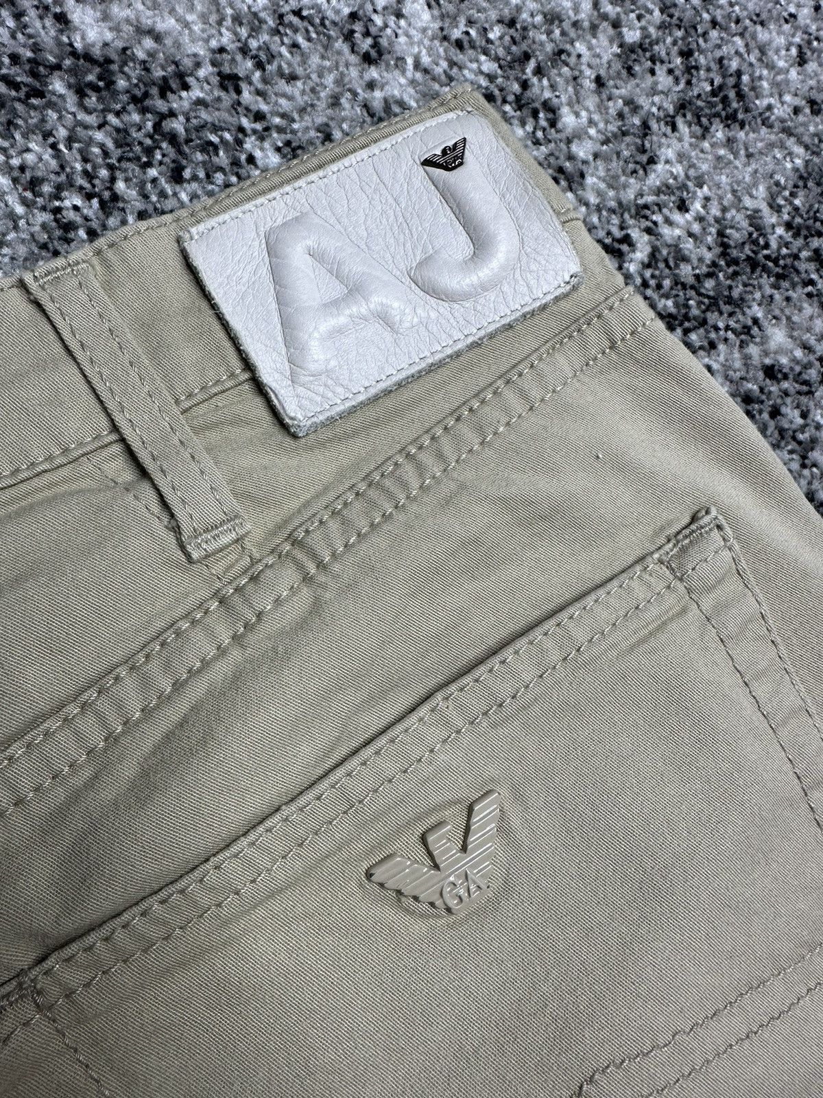 Armani Armani Jeans Luxury Denim Vintage StreetWear Rare Y2K Size US 33 - 3 Thumbnail