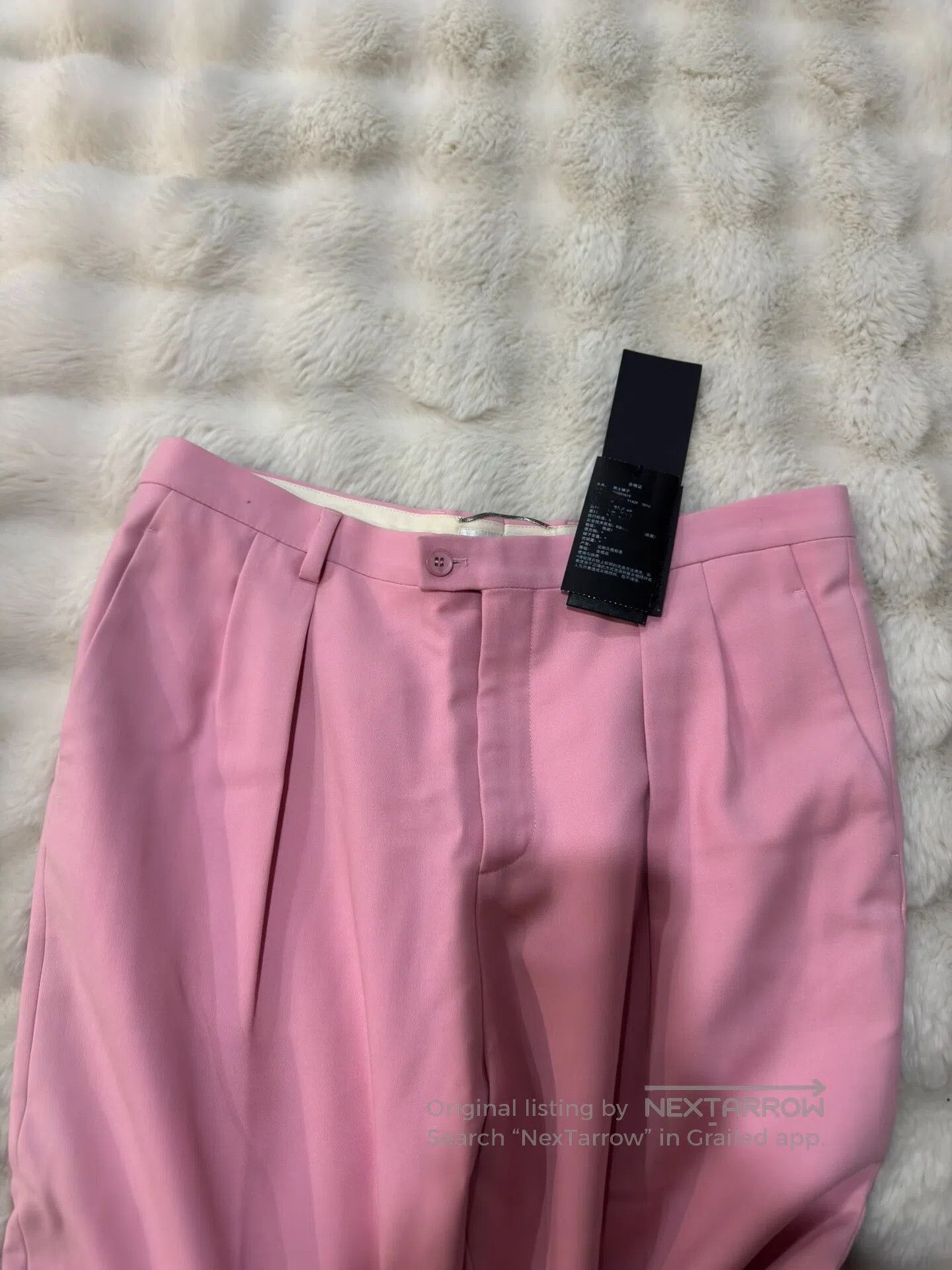 Saint Laurent Paris Saint Laurent Paris Pink Men's Trousers| Size US 32 / EU 48 - 2 Thumbnail