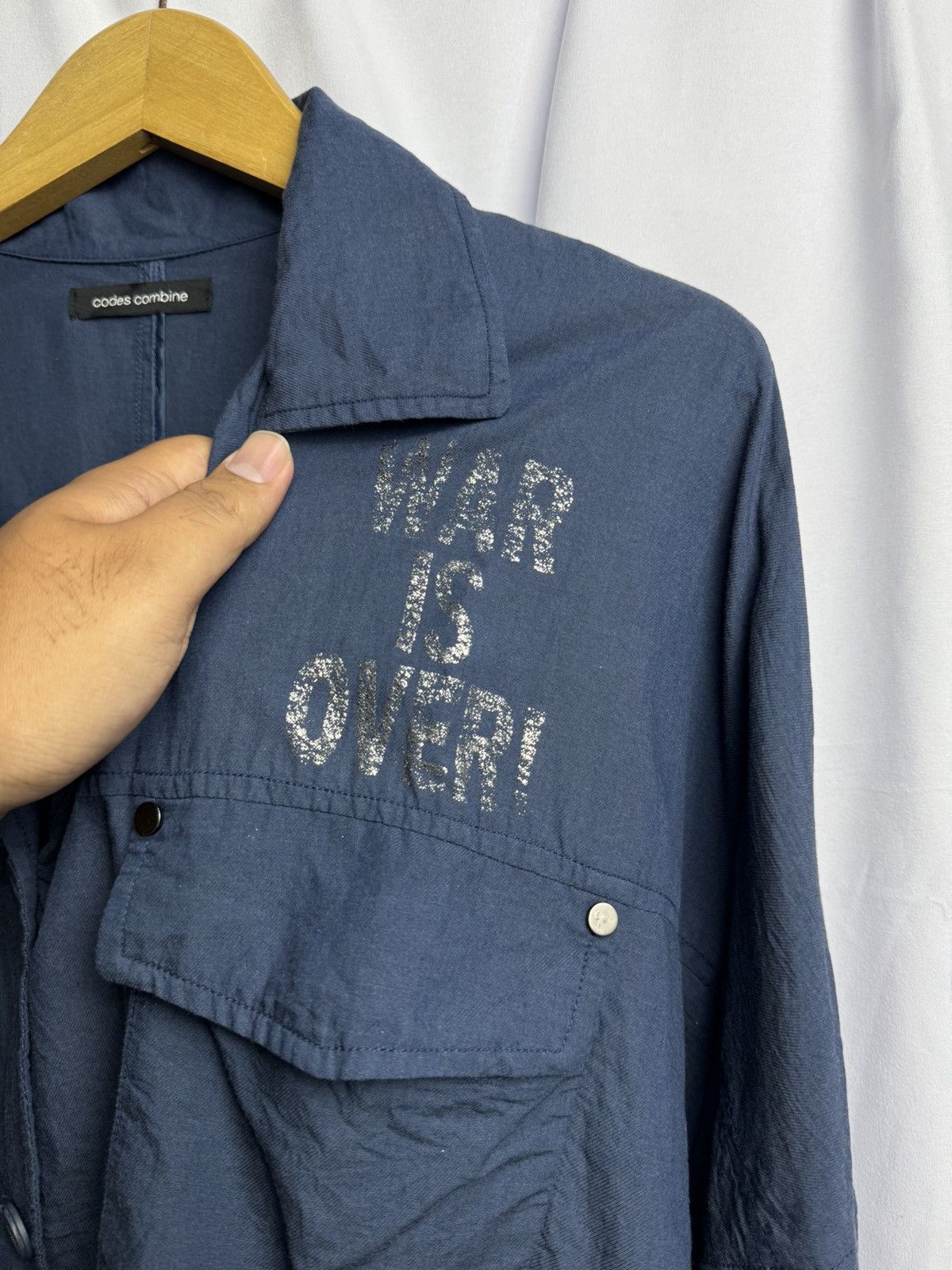 Beauty Beast × Hysteric Glamour × Japanese Brand Codes Combine "War Is Over" John Lennon Shirt Archive Size US L / EU 52-54 / 3 - 5 Thumbnail