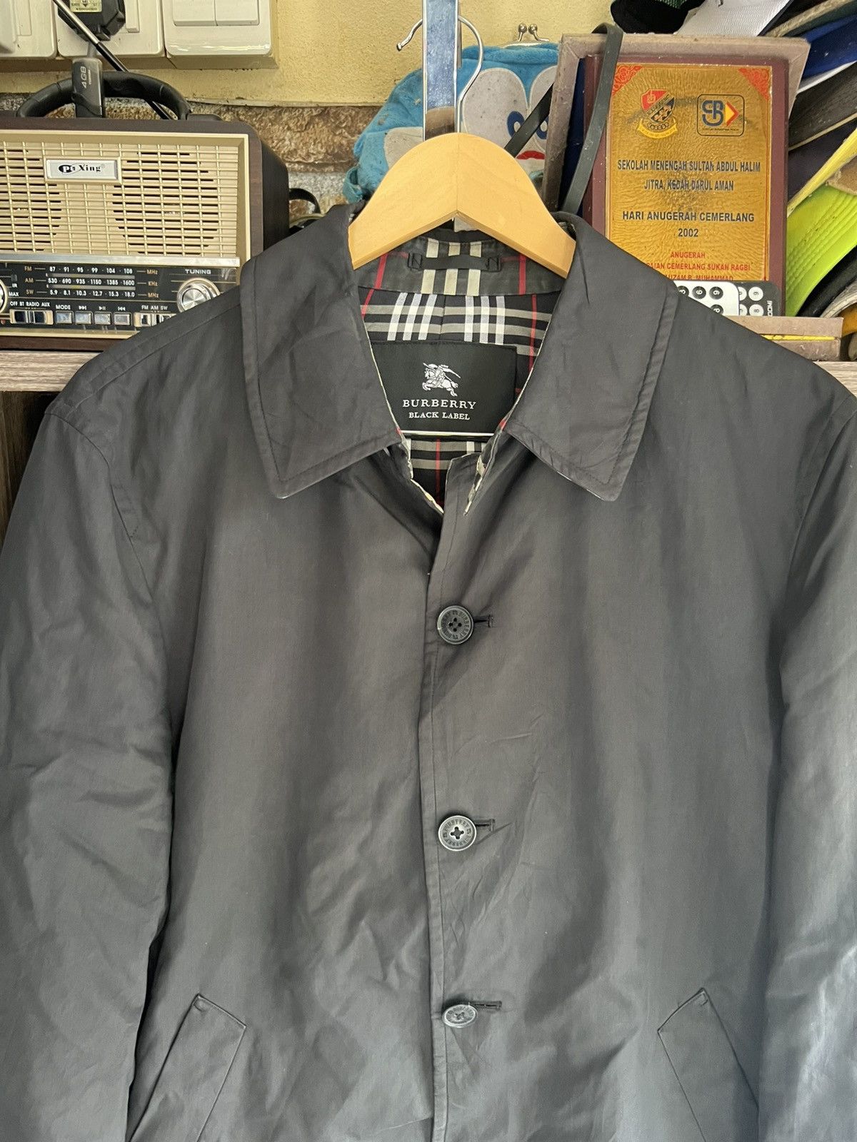 Burberry 🔥Burberry Black Label Button Jacket Size US M / EU 48-50 / 2 - 4 Thumbnail