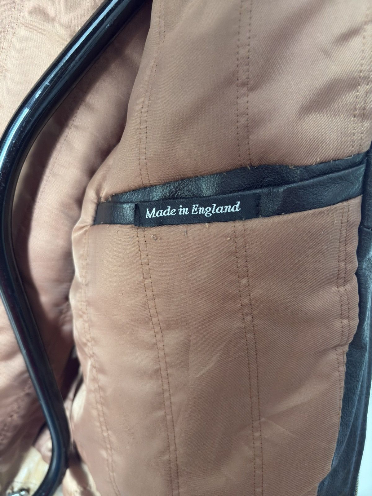 Belstaff × Designer Vintage Belstaff Leather Jacket – Made in England Size US L / EU 52-54 / 3 - 9 Thumbnail