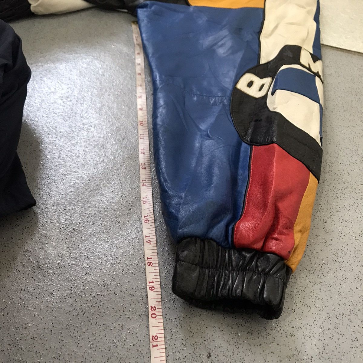 BMW × Vintage Vintage BMW BLOCK COLOUR GENUINE LEATHER JACKET Size US M / EU 48-50 / 2 - 9 Thumbnail