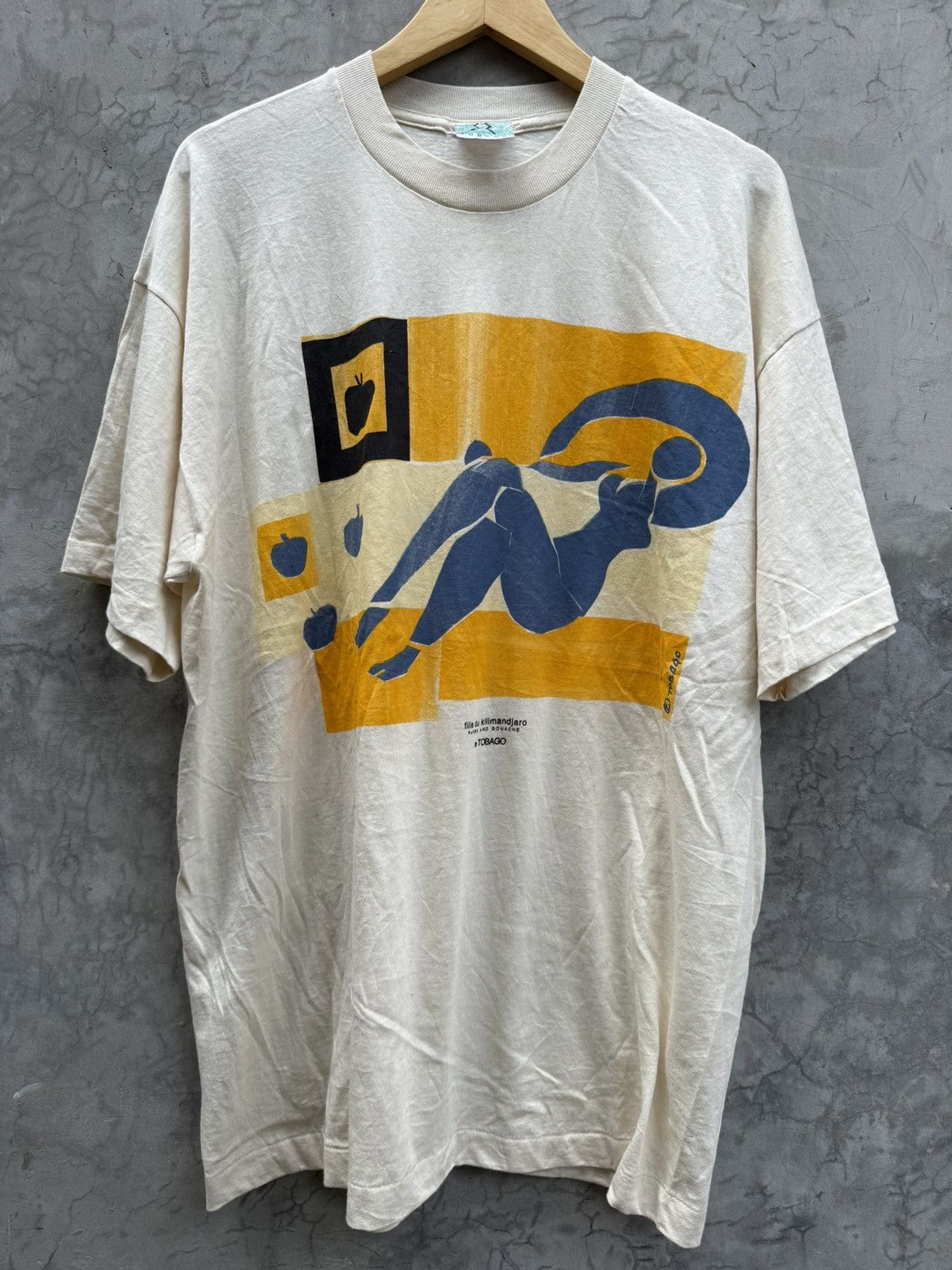 Vintage Rare Vintage90s art tee”HENRI MATISSE” Size US XL / EU 56 / 4 - 1 Thumbnail