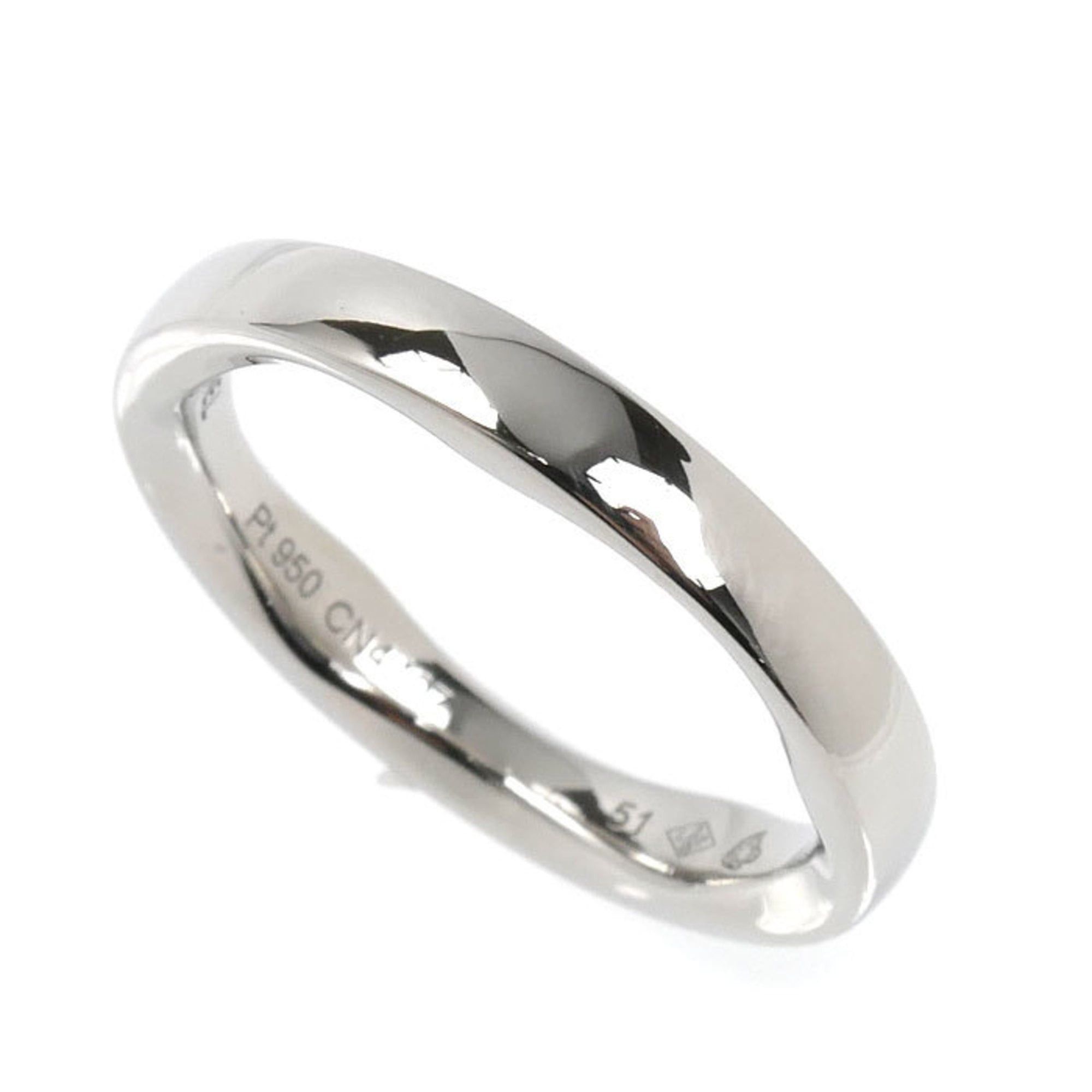 Chanel CHANEL Pt950 Platinum Camellia Collection Ring J11884 51 5.7g Women's Size ONE SIZE - 1 Thumbnail