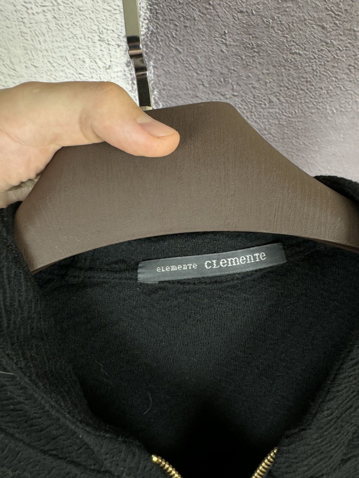 Other Elemente Clemente black double zipper wool cotton hoodie Size S / US 4 / IT 40 - 5 Thumbnail