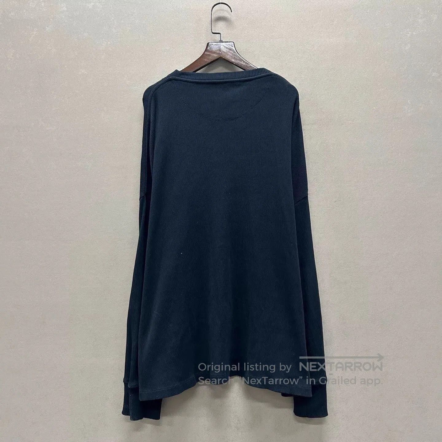 Loewe Long Sleeve Ribbed Shirt with Emblem - Multi. Size US M / EU 48-50 / 2 - 2 Thumbnail