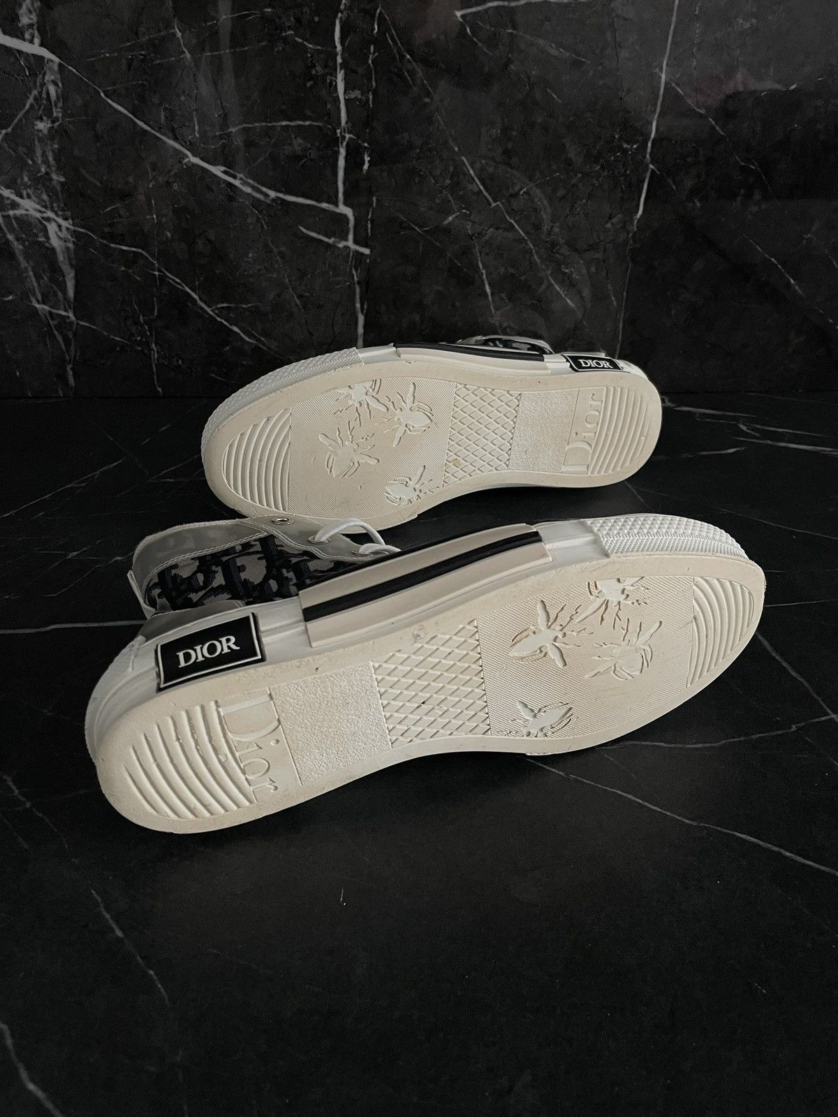 Dior Dior B23 Oblique Technical Canvas High Top Sneakers Size US 9 / IT 39 - 11 Thumbnail