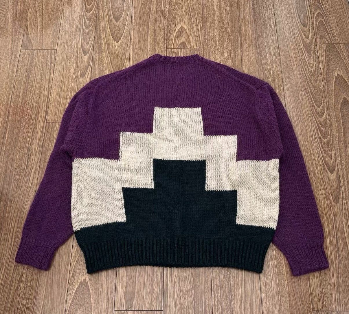 Cav Empt C.E CAVEMPT KNIT SWEATER Pyramid pattern sweater Size US XL / EU 56 / 4 - 2 Thumbnail