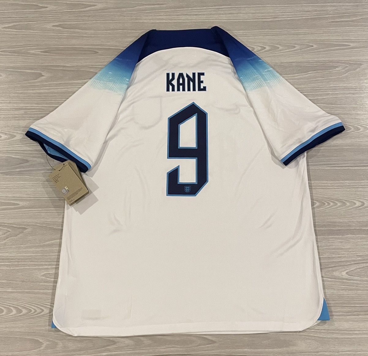 Nike 2022/23 Harry Kane #9 England Soccer Jersey Men Size XL