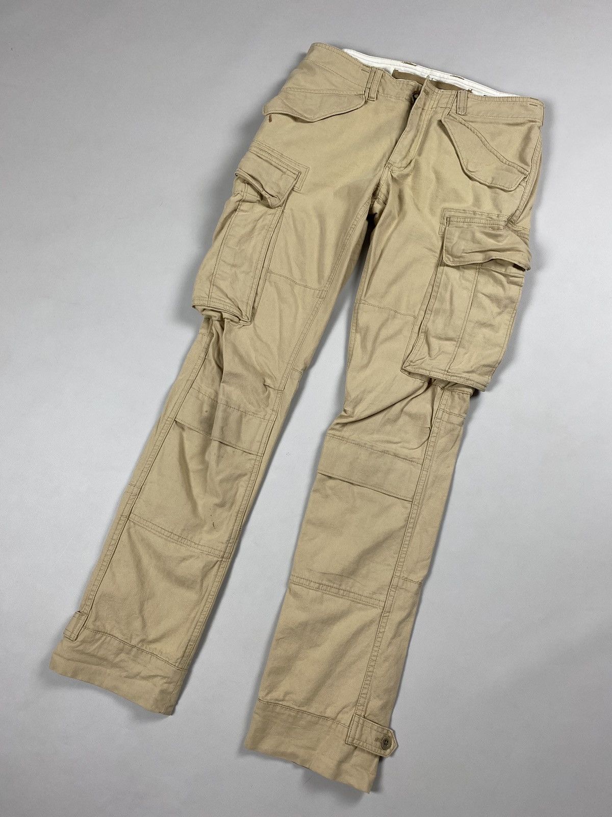 Ralph Lauren × Vintage Ralph Lauren vintage military style cargo pants trousers Size 30" / US 8 / IT 44 - 4 Thumbnail