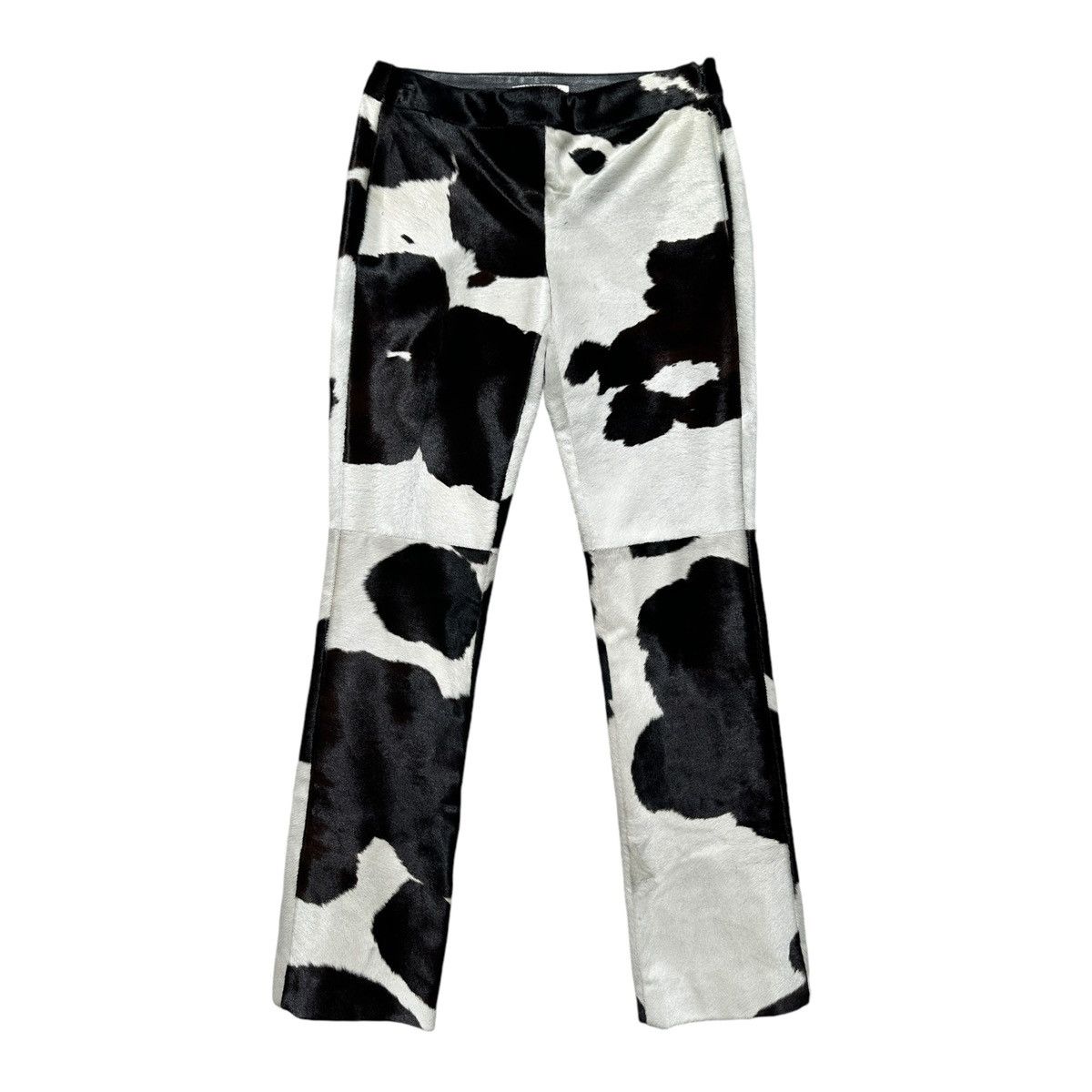 Givenchy Calfskin fur cow print pant Size US 28 / EU 44 - 2 Thumbnail
