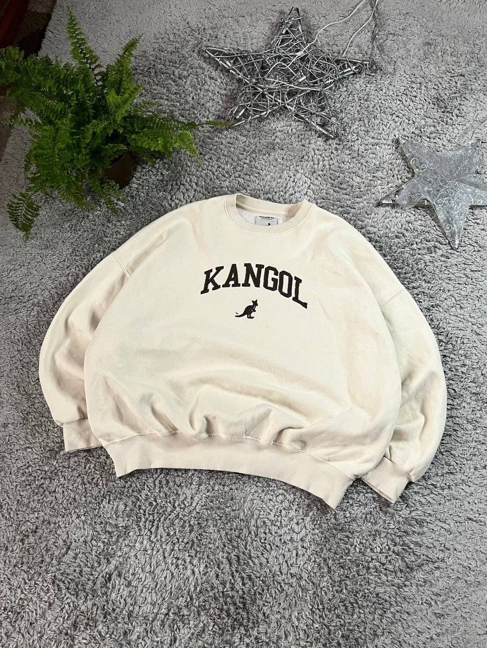 Kangol × Vintage Kangol Vintage Sweatshirt Streetwear Big Logo Rare Size US S / EU 44-46 / 1 - 1 Thumbnail