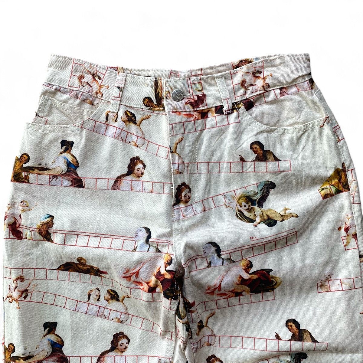 Japanese Brand bad in bad printed pants Size US 32 / EU 48 - 3 Thumbnail