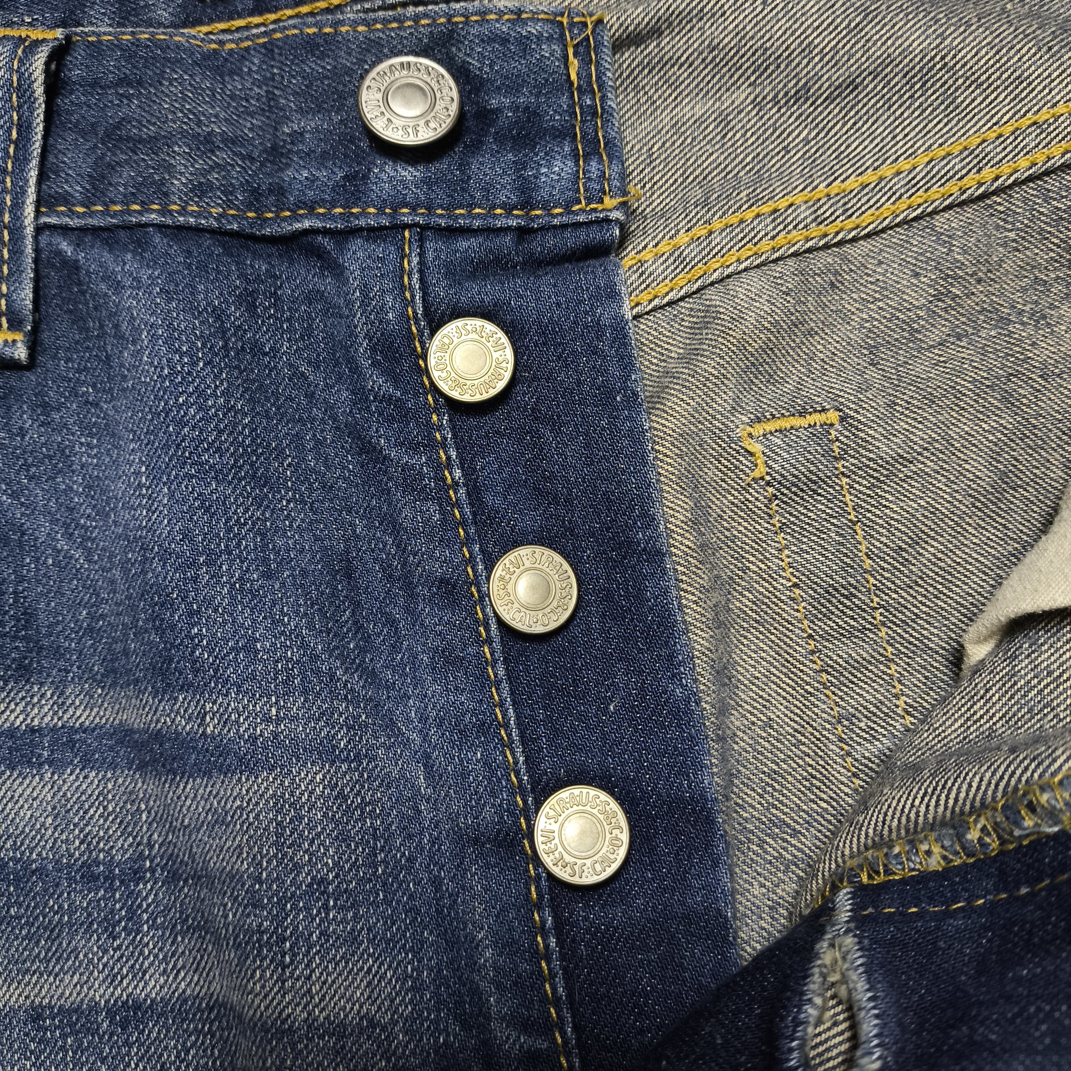 Levi's Vintage Levi's 501 Straight Leg Jeans 3073 Stamped Button Size US 30 / EU 46 - 8 Thumbnail