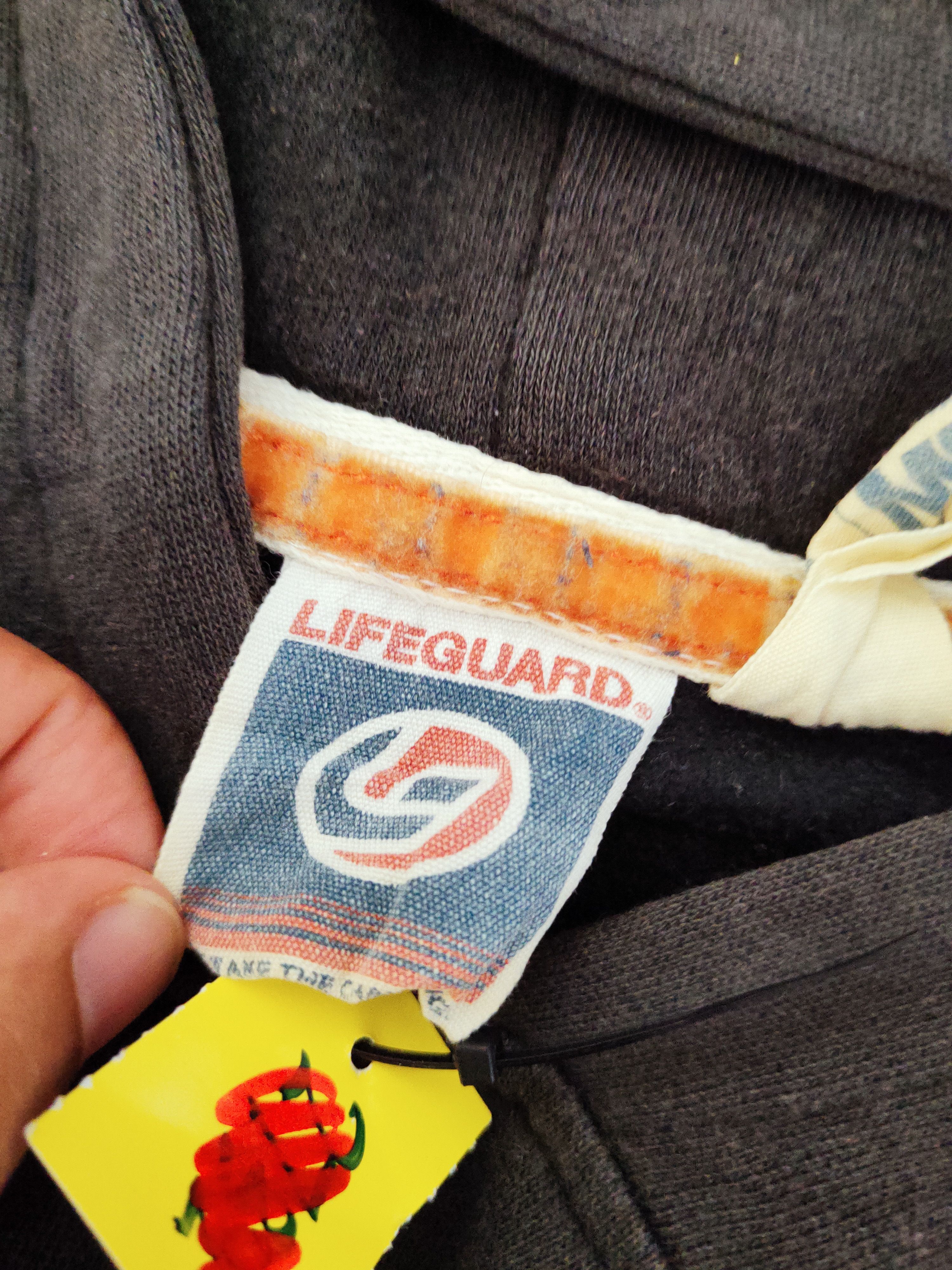 Japanese Brand Lifeguard Black Faded Hoodie Sweatshirts #W121 Size US M / EU 48-50 / 2 - 15 Thumbnail