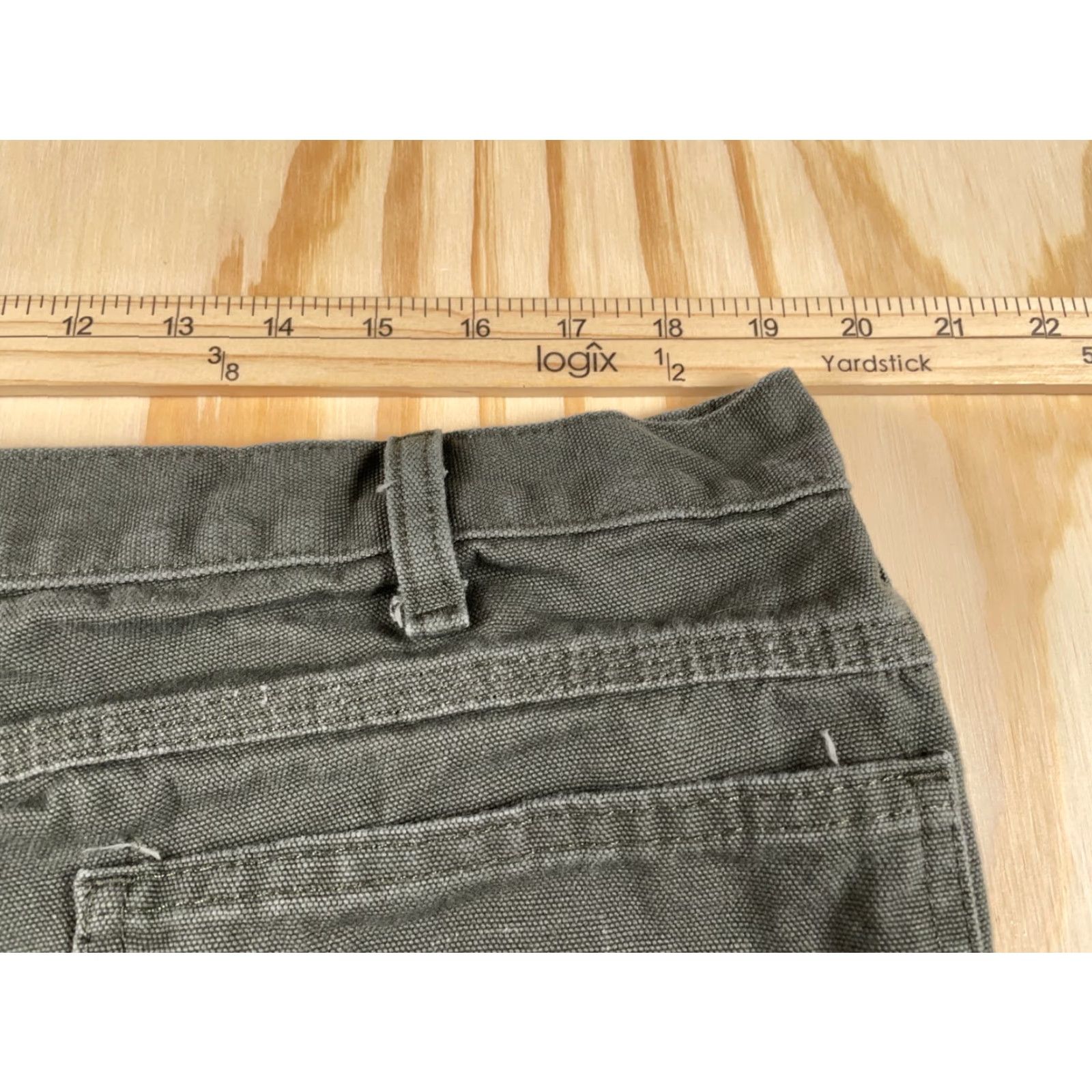 Dickies Dickies Pants Adult 40 x 30 Green Carpenter Canvas Relaxed Fit Workwear Mens Size US 40 / EU 56 - 4 Thumbnail