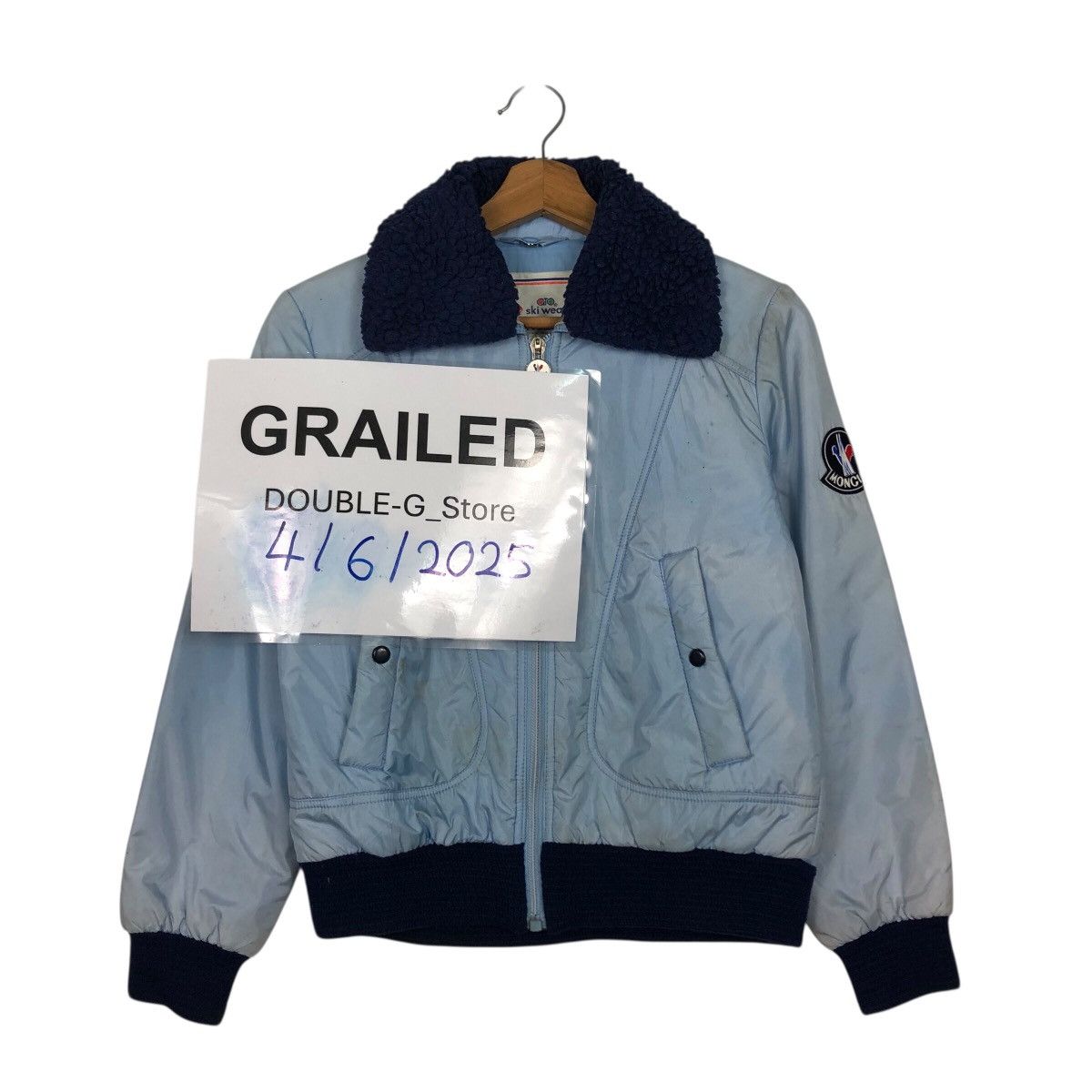 Moncler 📌Cropped Bomber Jacket Ski Wear Moncler Sun Faded Design Size US M / EU 48-50 / 2 - 1 Thumbnail