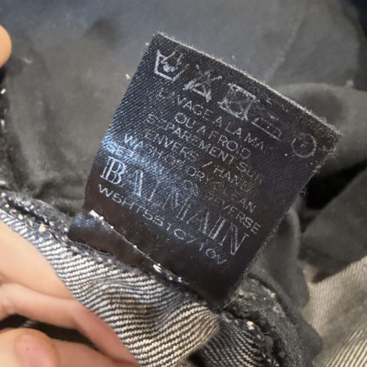 Balmain Balmain ripped biker denim Size US 30 / EU 46 - 8 Thumbnail