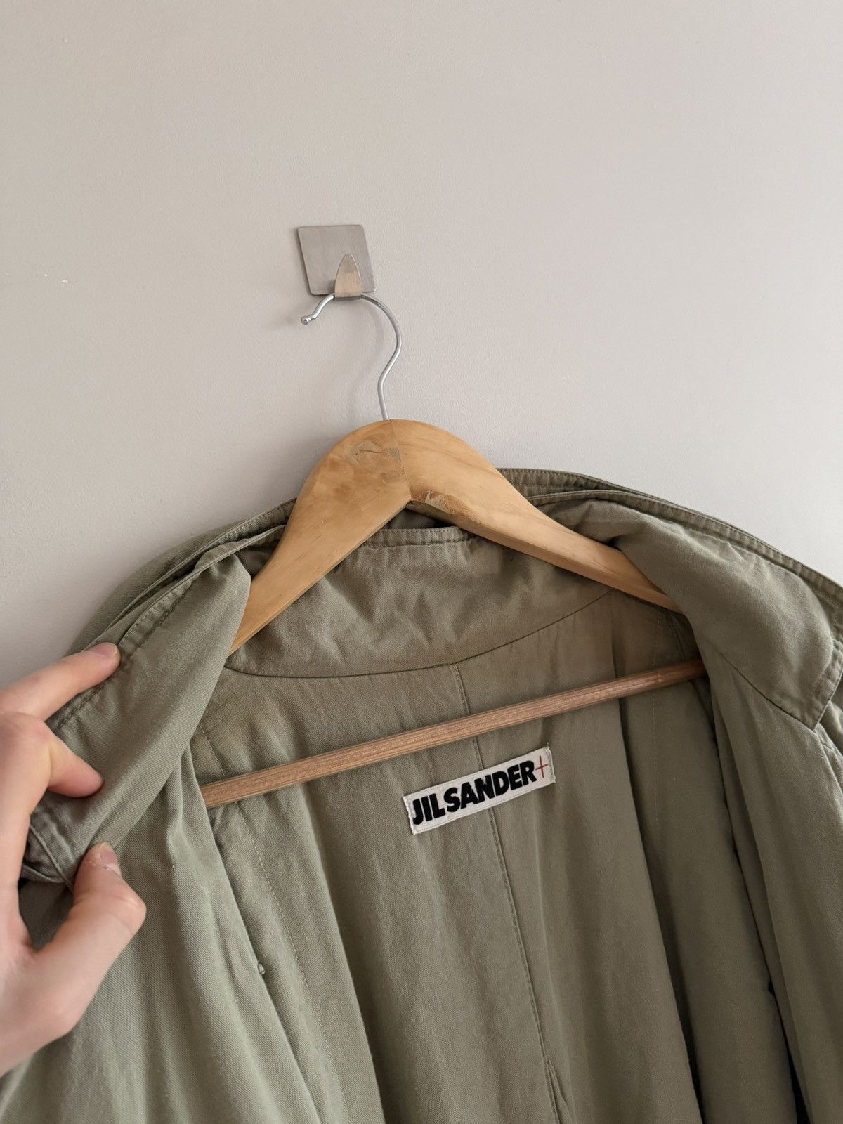 Jil Sander Jil Sander+ Asymmetric Belted Trench Coat Size M / US 6-8 / IT 42-44 - 11 Thumbnail