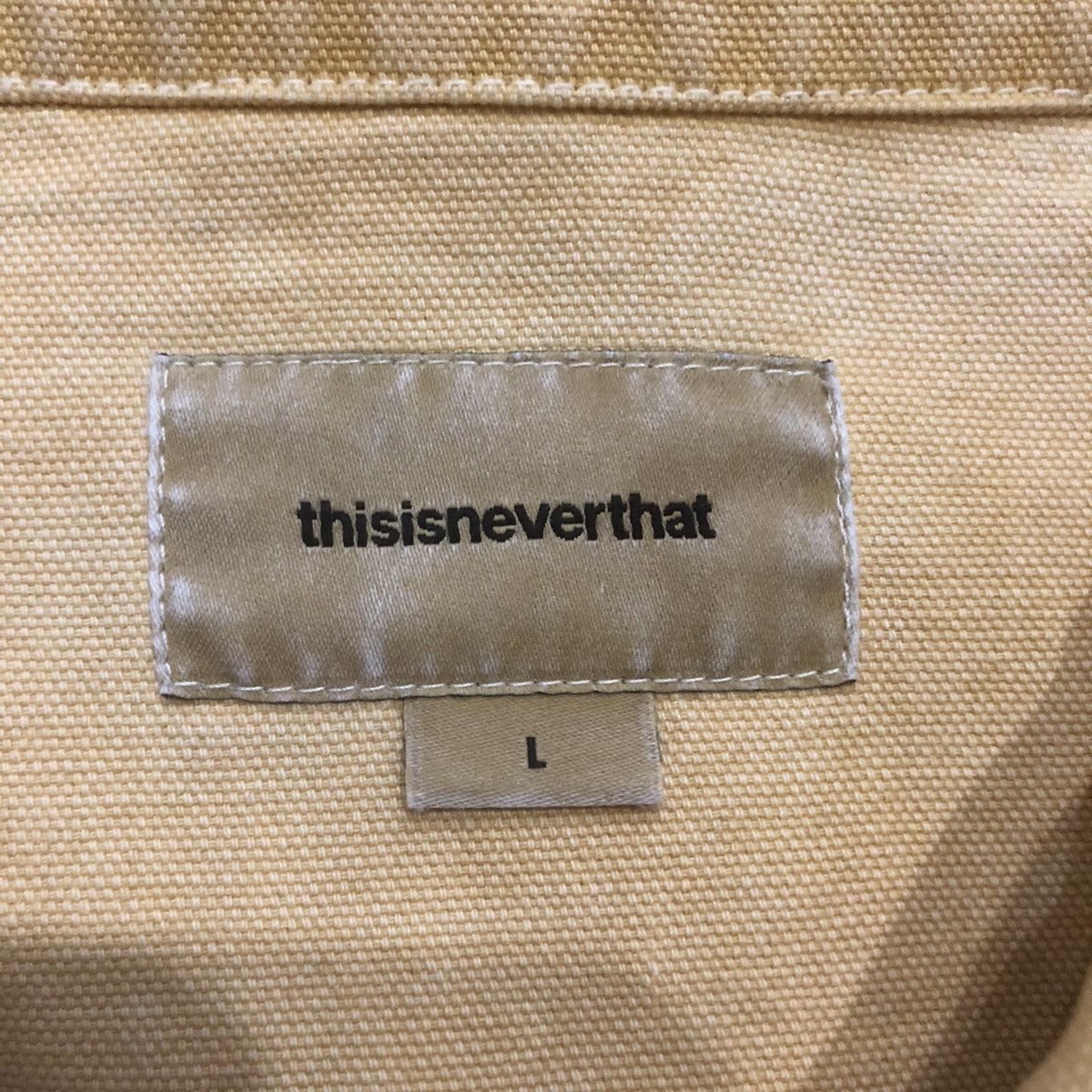 Vintage × thisisneverthat 2000 Thisisneverthat Denim Jacket Size US L / EU 52-54 / 3 - 12 Thumbnail
