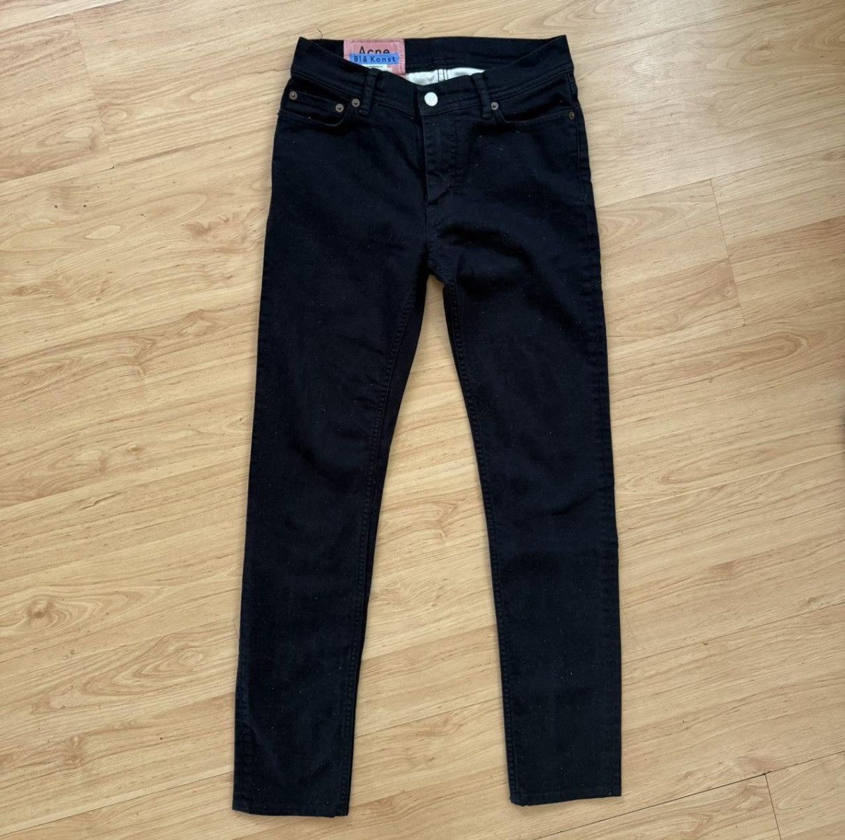 Acne Studios Acne studios bla konst “north stay black” pant Size US 28 / EU 44 - 1 Thumbnail