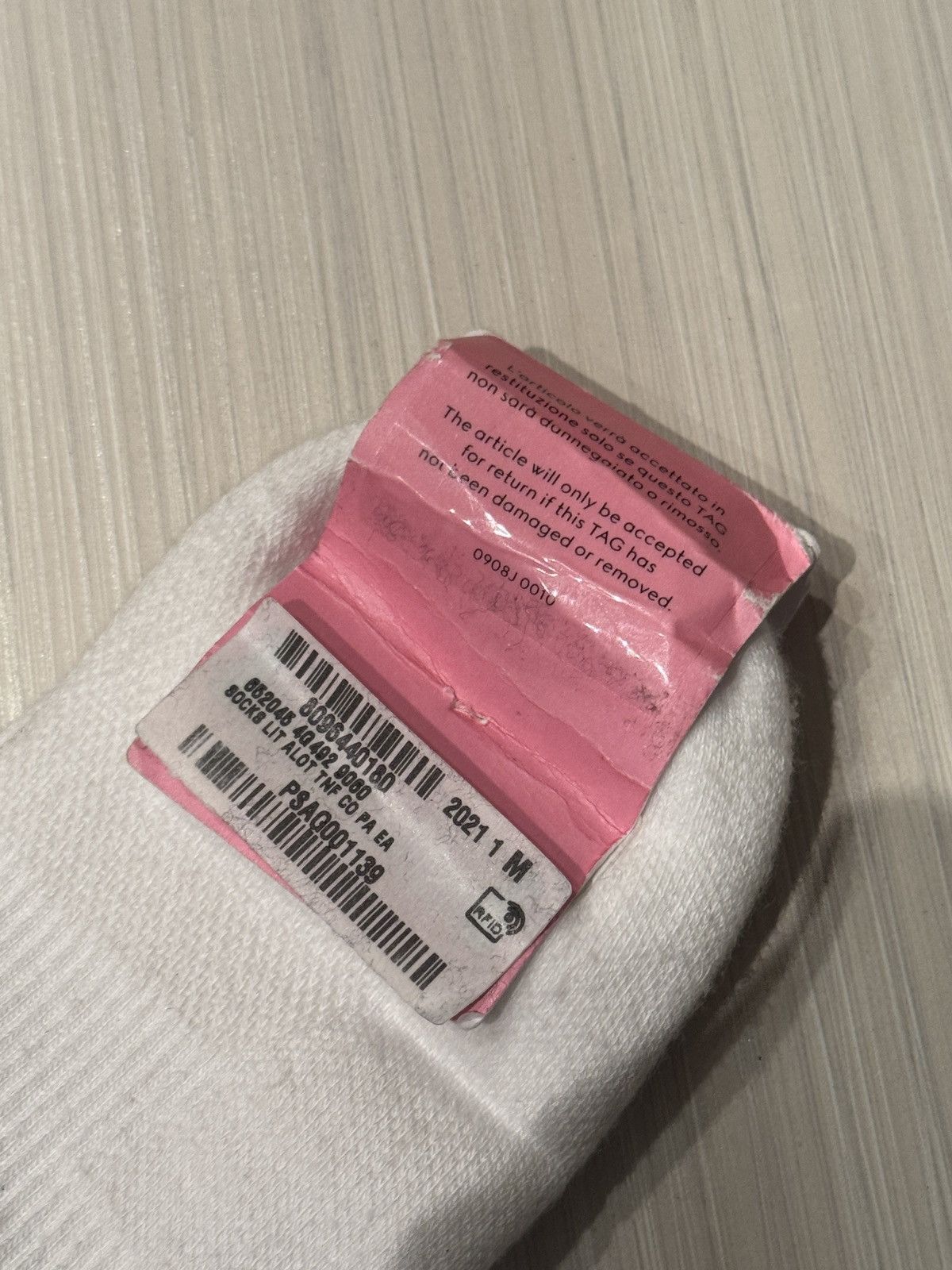Gucci × The North Face GUCCI x NORTHFACE SOCKS Size ONE SIZE - 4 Thumbnail