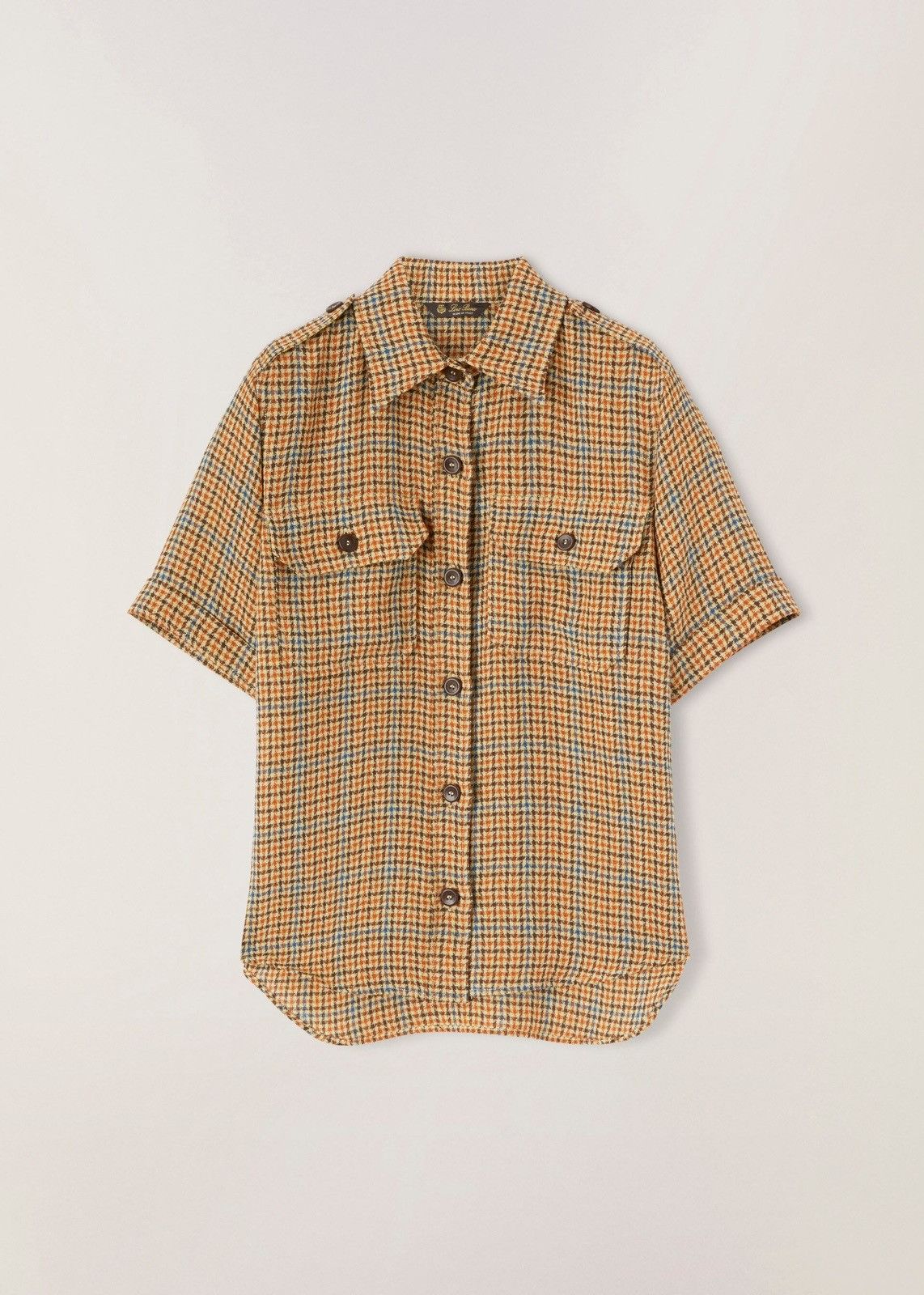Loro Piana o1srvl11e0825 FAM9845 Annalisa Shirt in Multicolor Size L / US 10 / IT 46 - 1 Thumbnail