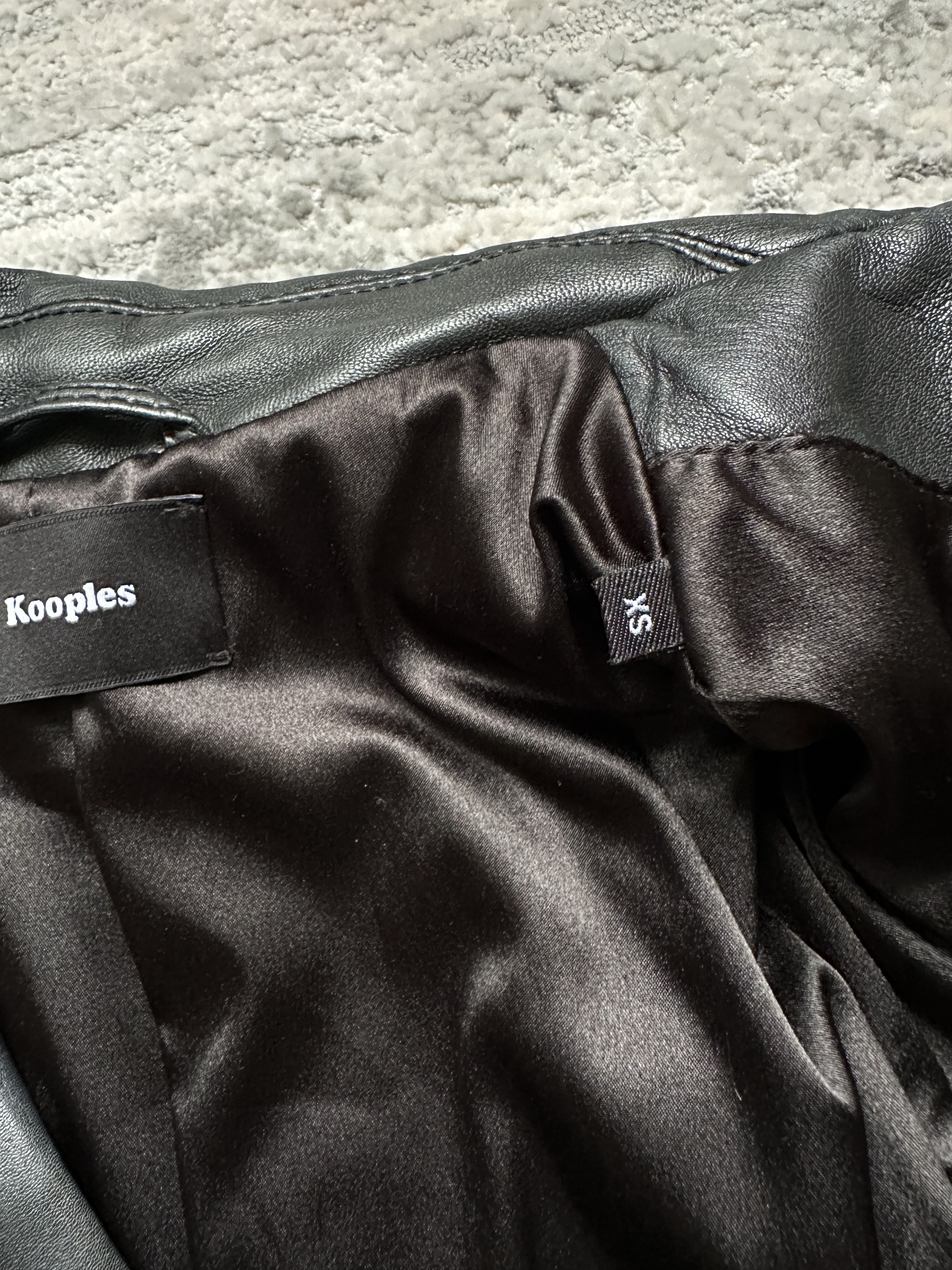 The Kooples The Kooples leather jacket Size XS / US 0-2 / IT 36-38 - 7 Thumbnail