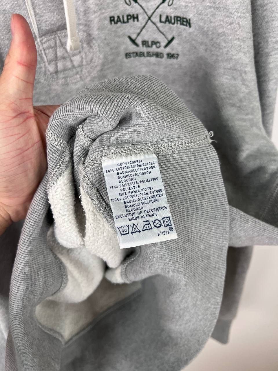 Polo Ralph Lauren Polo Ralph Lauren 3 vintage hoodie size XL Size US XL / EU 56 / 4 - 4 Thumbnail