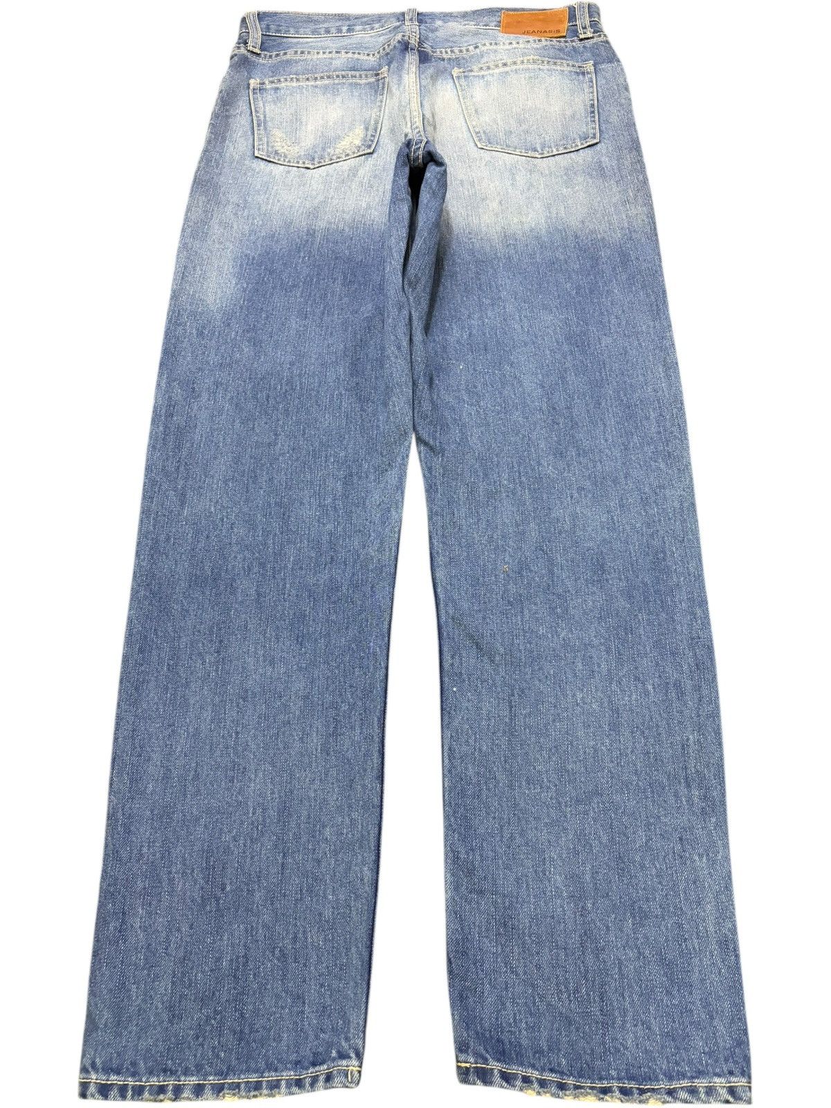 Edwin Vintage Japanese Brand Faded Wash Distressed Jeans Size 29" - 2 Thumbnail