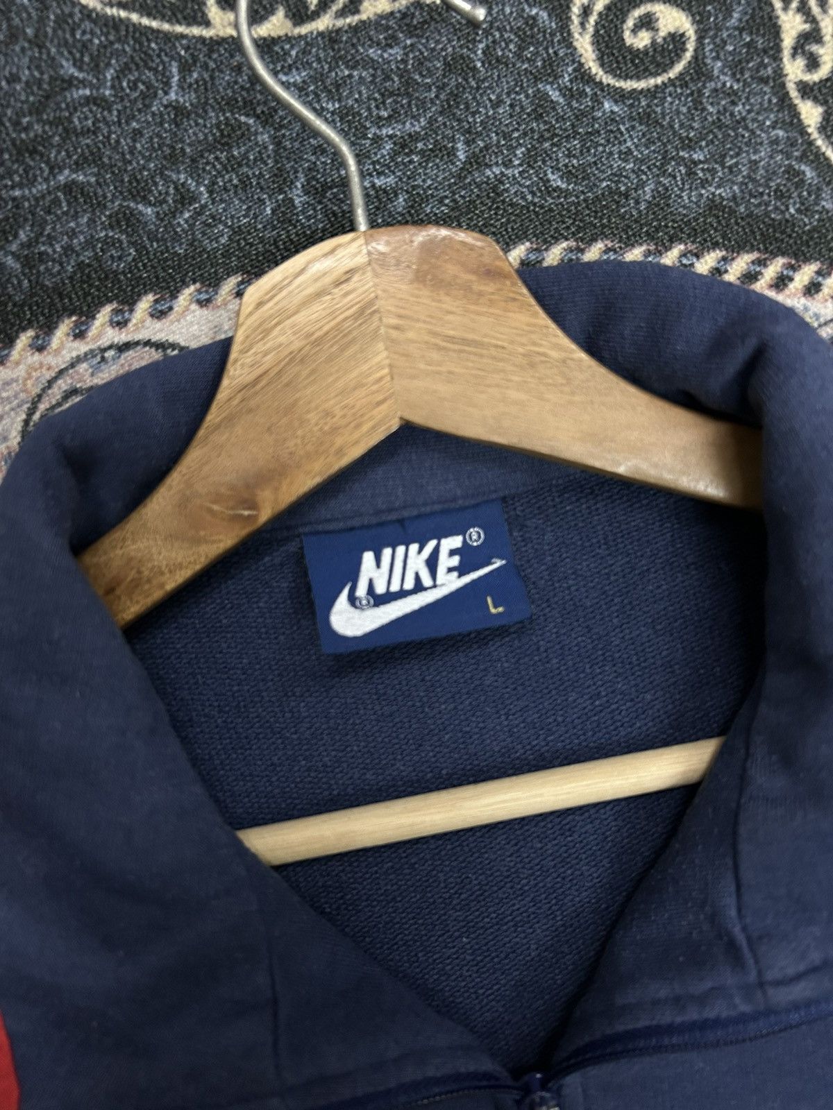 Nike Nike Vintage 80’s Halfzipper Size US L / EU 52-54 / 3 - 2 Thumbnail