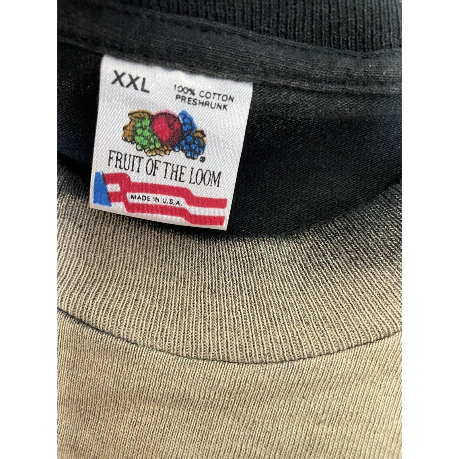 Fruit Of The Loom 1991 Randy Travis Tee T-Shirt 90s Country Music USA Size 2XL Size US XXL / EU 58 / 5 - 2 Thumbnail
