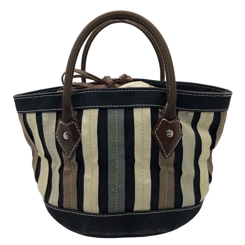 Vivienne Westwood Vivienne Westwood Striped linen collared leather label Sat Size ONE SIZE - 4 Thumbnail