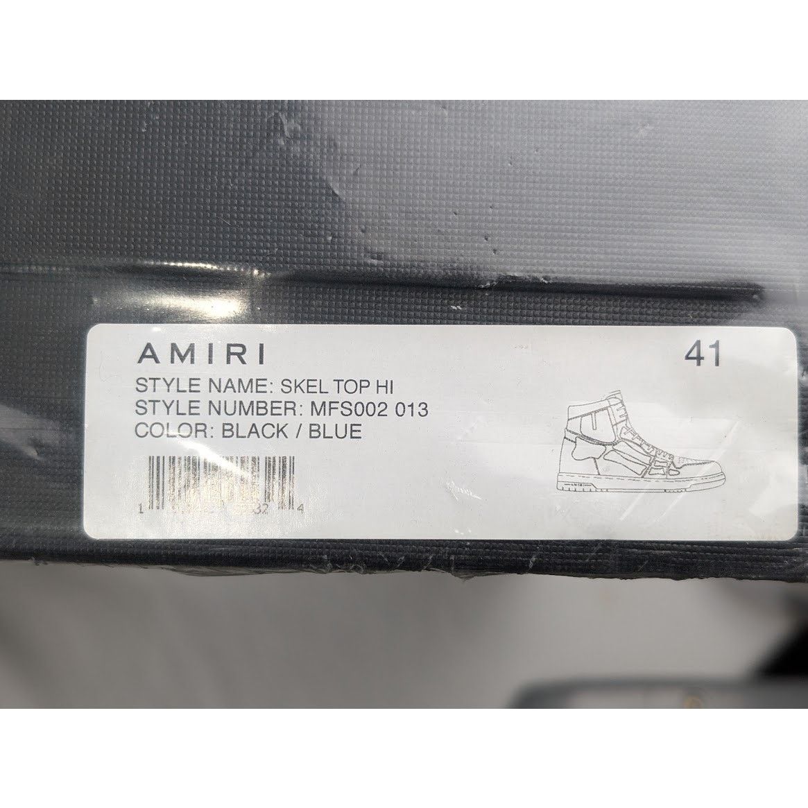 Amiri o1rshd1 Q:2 / Skel top hi / Skeleton high top Sneakers Size US 8 / EU 41 - 24 Thumbnail