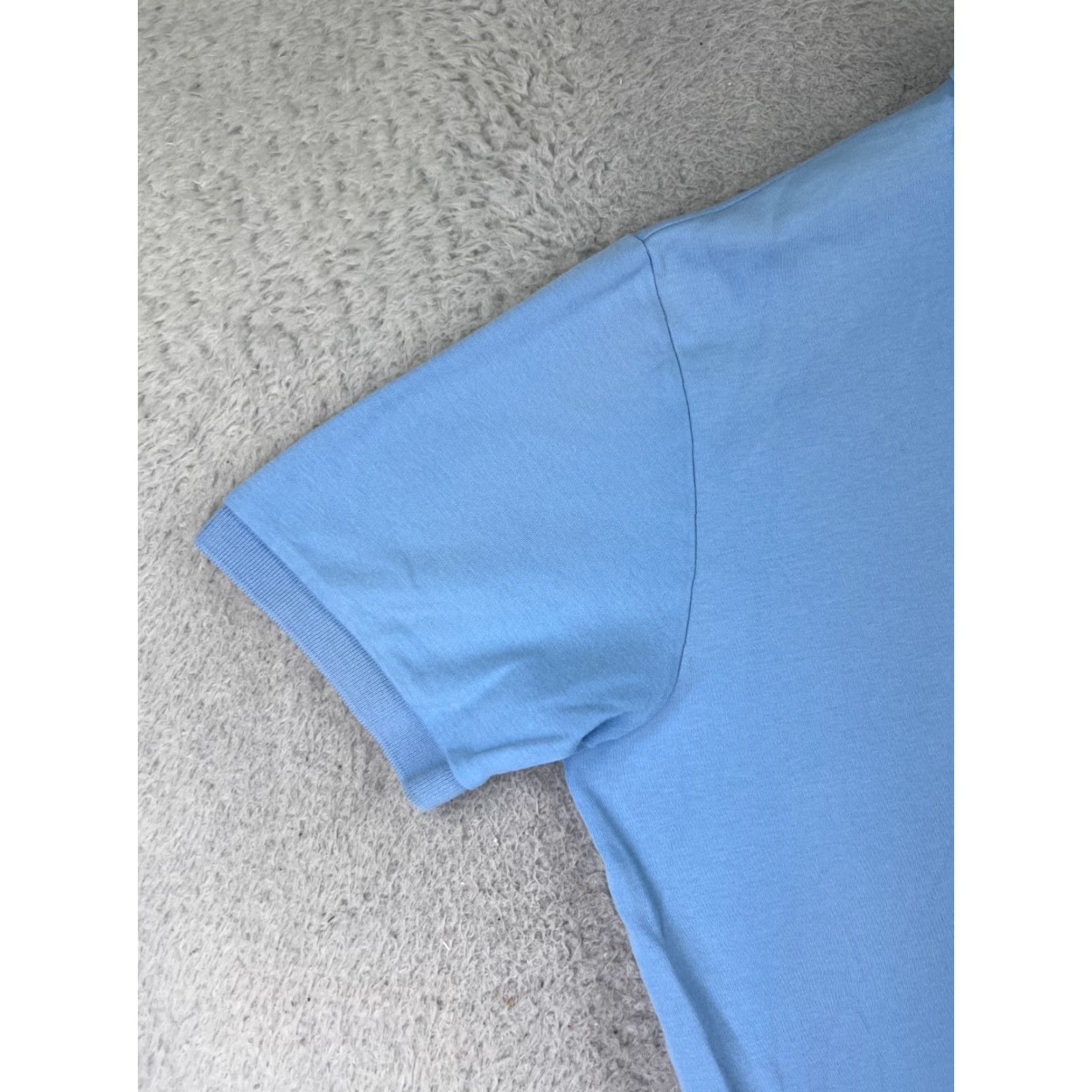 Ralph Lauren VINTAGE Polo Ralph Lauren Shirt Men Large Blue Jersey Oversized Golf Classic Size US L / EU 52-54 / 3 - 3 Thumbnail