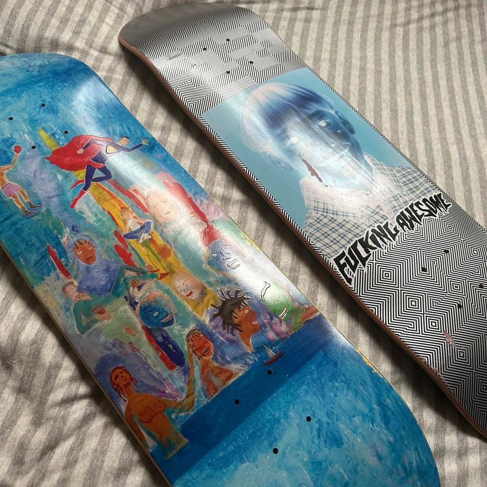 Fucking Awesome × Hockey Skateboards Jason Dill FA Fucking Awesome Skateboard + Terp Photo Deck Size ONE SIZE - 3 Thumbnail