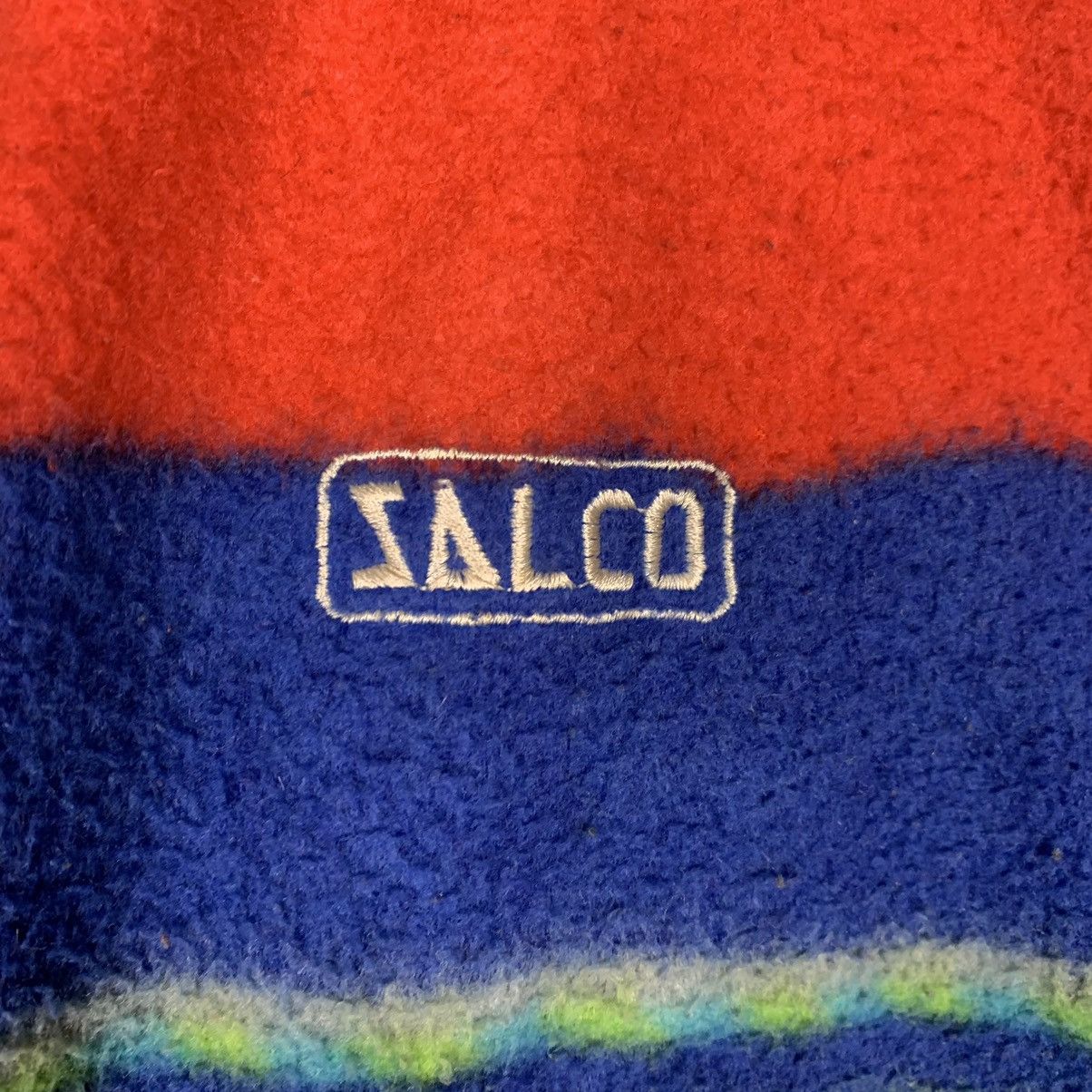 Japanese Brand Japanese Brand Salco Multicolor Aztech Fleece Hoodie Jacket Size US L / EU 52-54 / 3 - 16 Thumbnail