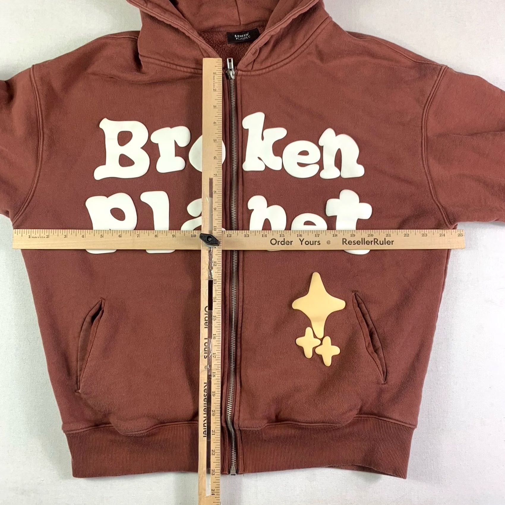 Broken Planet Broken Planet Market Hoodie Brown Mens Size Medium Pullover Zip-up Size US M / EU 48-50 / 2 - 3 Thumbnail