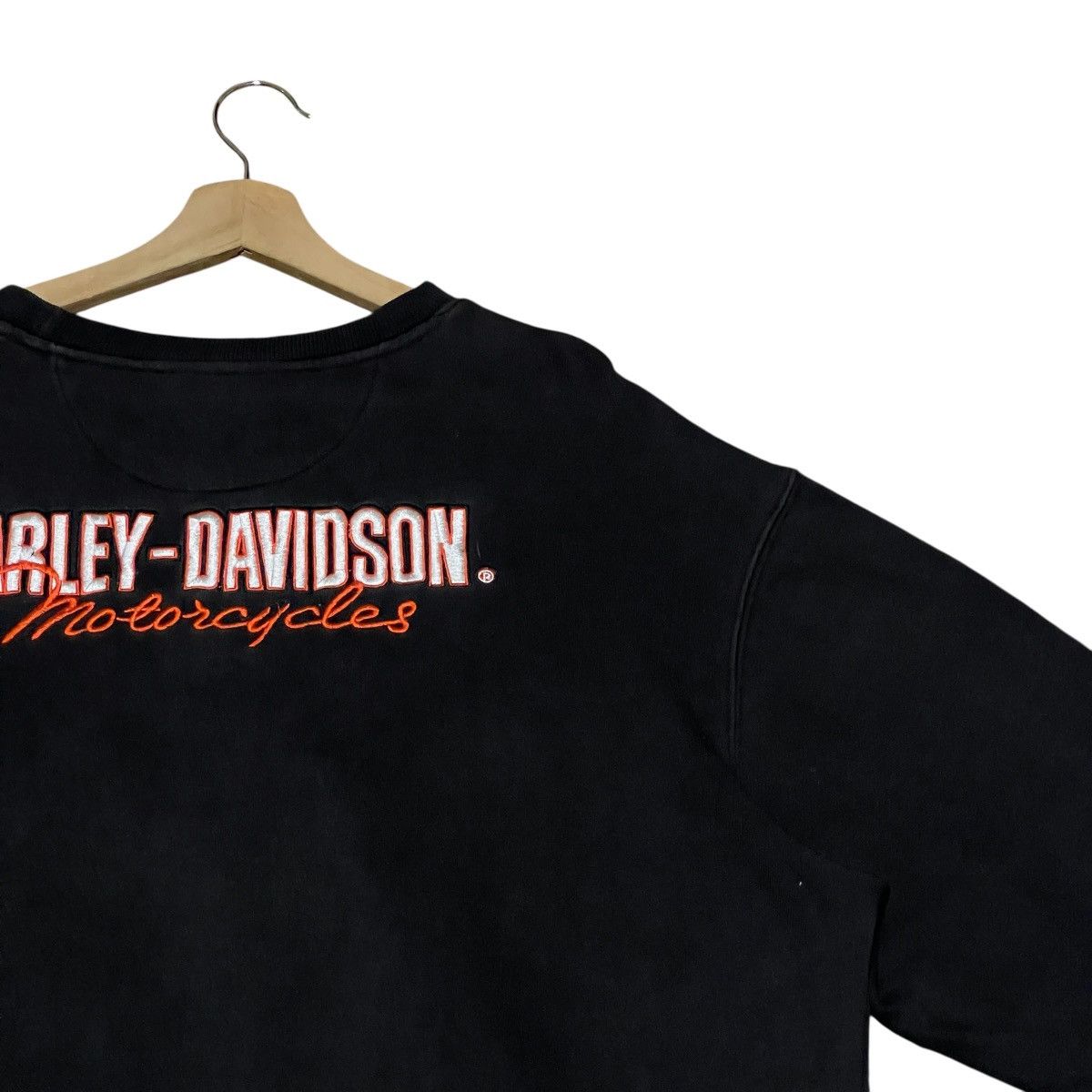 Harley Davidson Y2k Harley Davidson Faded Biker Crewneck Sweatshirt Size US XXL / EU 58 / 5 - 13 Thumbnail