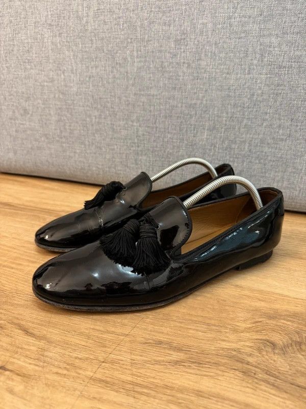 Other Superglamourous Patent Leather Loafers Tassels Italy 42 Size US 9 / EU 42 - 5 Thumbnail