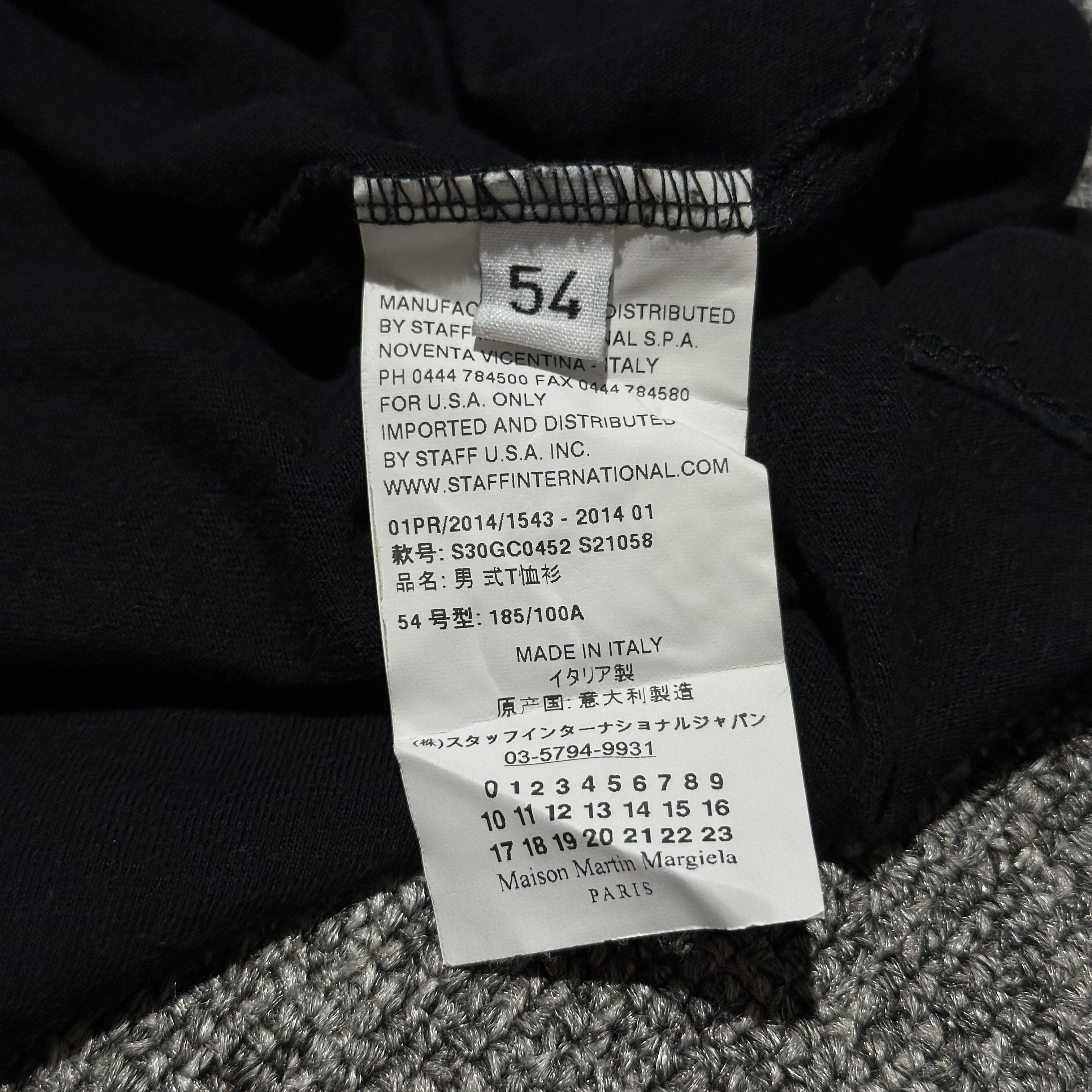 Maison Margiela Maison Margiela Tee Size US S / EU 44-46 / 1 - 7 Thumbnail