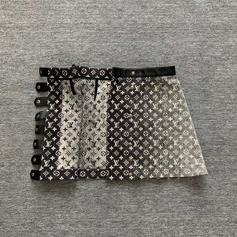 Louis Vuitton Louis Vuitton Black presbyopic full-print gradient denim s Size 41" - 8 Thumbnail