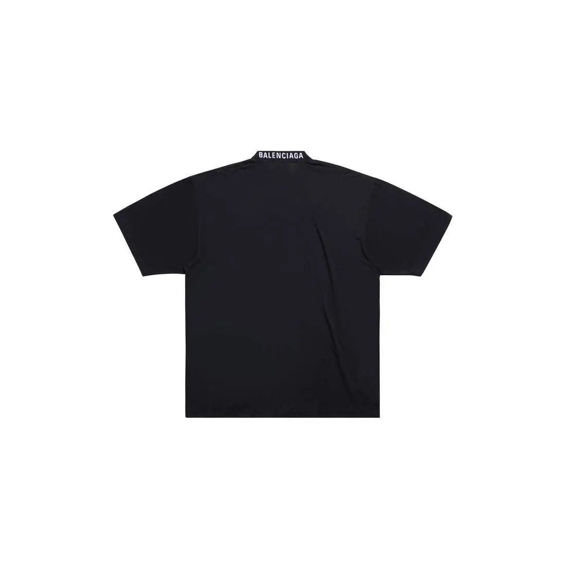Balenciaga o1la1rc1a0625 T-Shirt Medium Fit in Black Size US L / EU 52-54 / 3 - 2 Thumbnail
