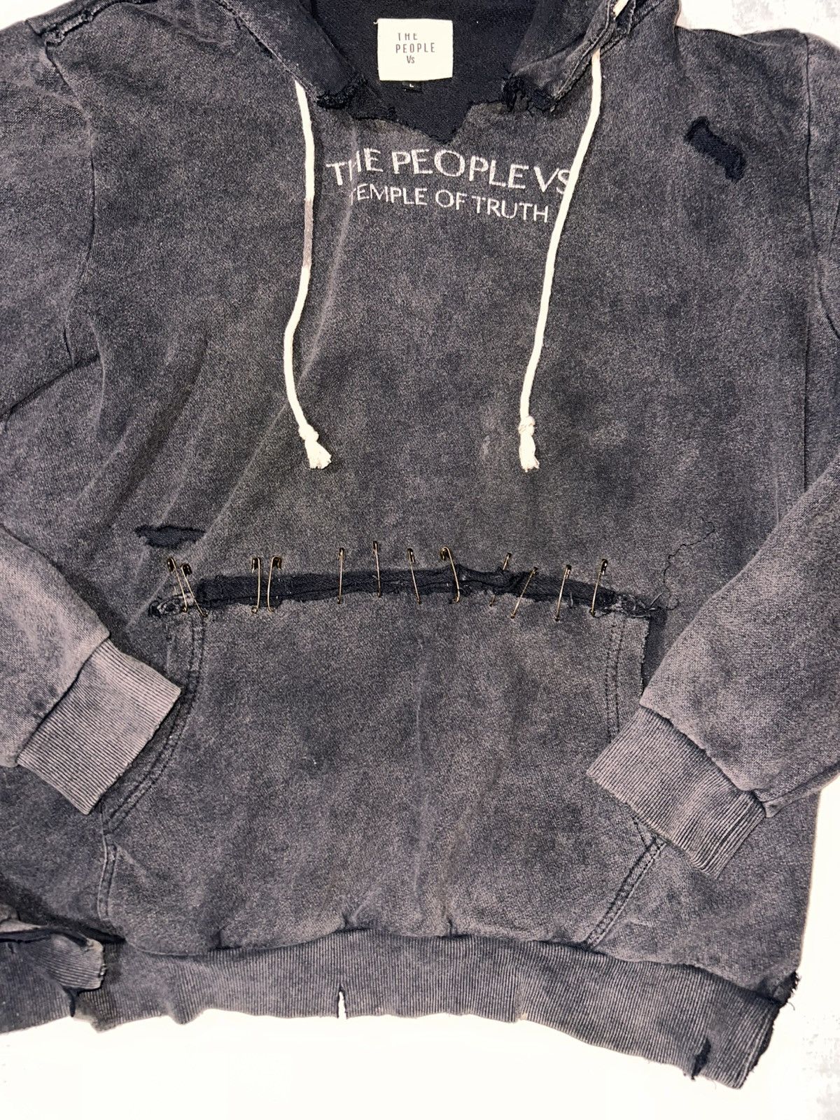 The People Vs. Custom 1/1 The People Vs Hoodie Temple Of Truth Size US L / EU 52-54 / 3 - 3 Thumbnail