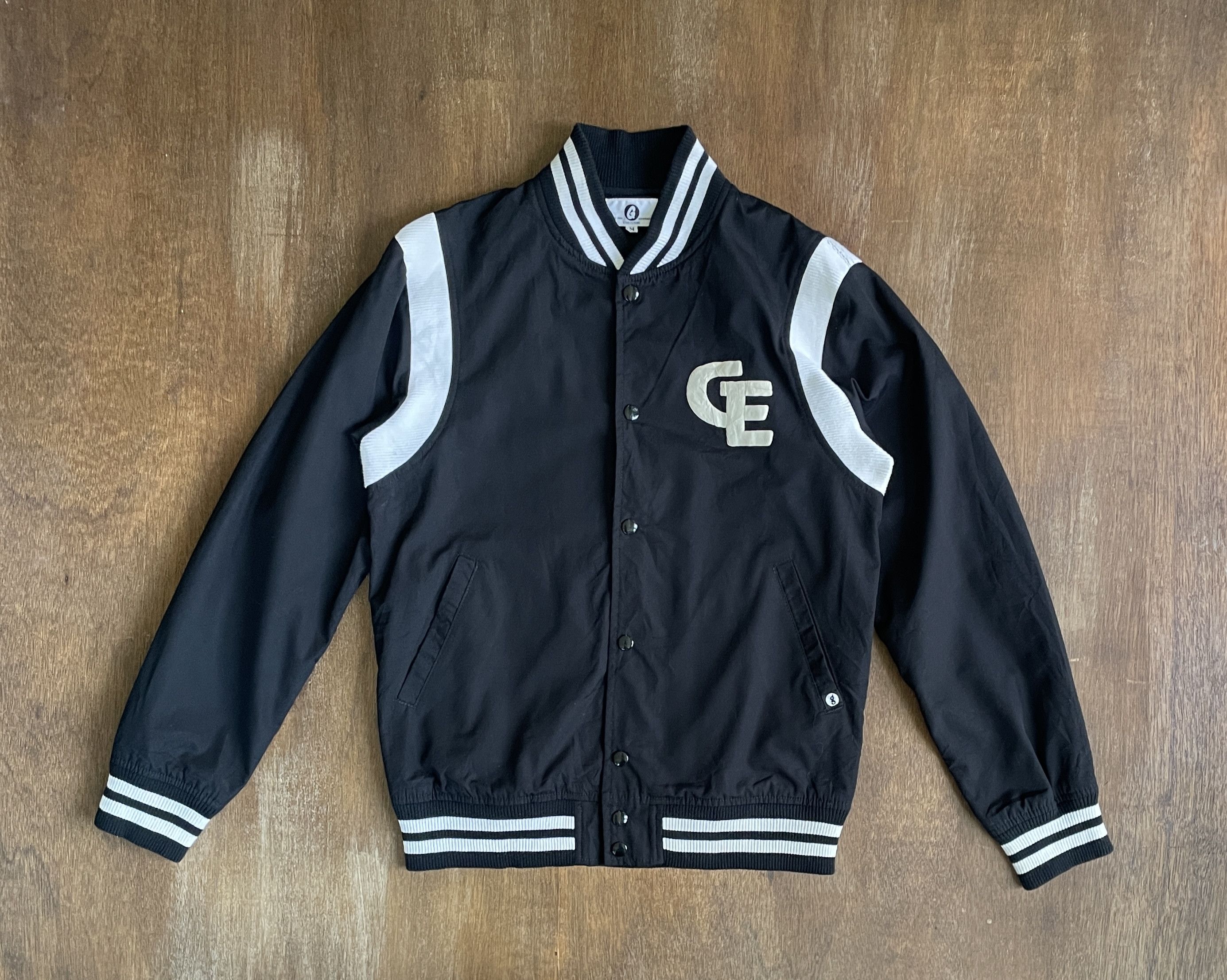 GOODENOUGH GOODENOUGH Hiroshi Fujiwara Varsity Jacket Size US XXS / EU 40 - 1 Thumbnail