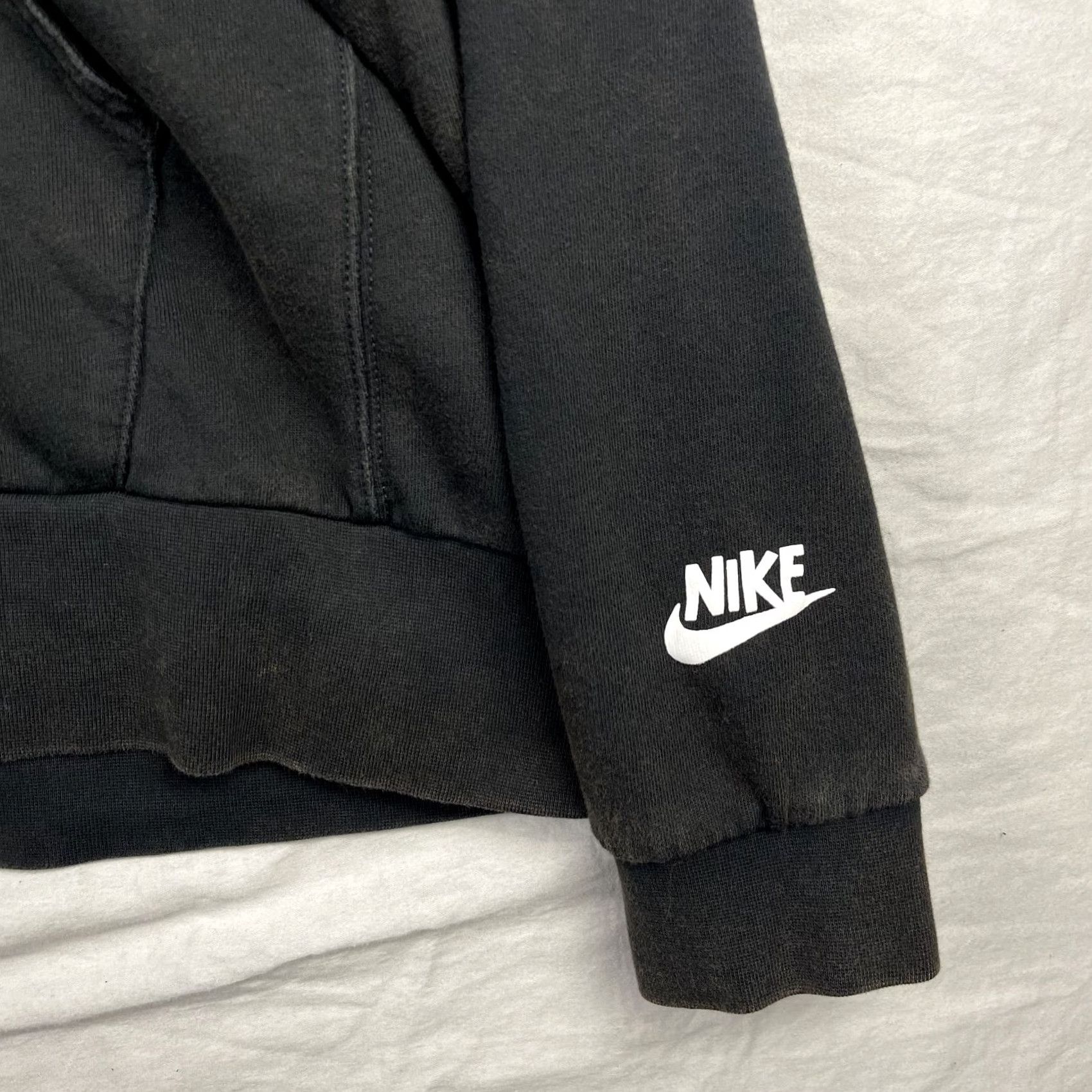 Nike Nike Hoodie Mens 2XL Sportswear Have A Nice Day Full Zip Washed Terry Black Size US XXL / EU 58 / 5 - 3 Thumbnail