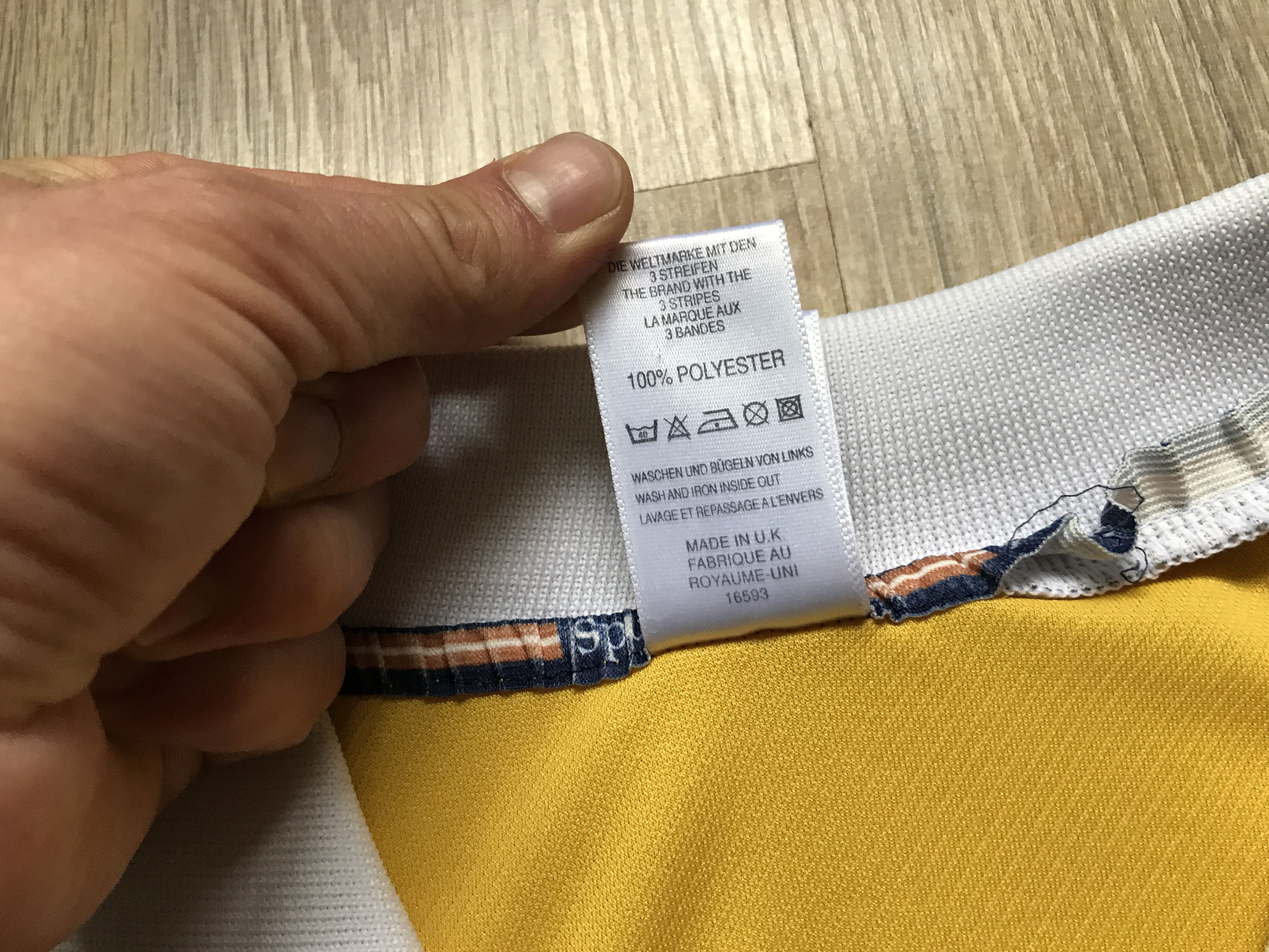 Adidas × Vintage Vintage Adidas Tottenham Hotspur Away Football Shirt Size US L / EU 52-54 / 3 - 7 Thumbnail