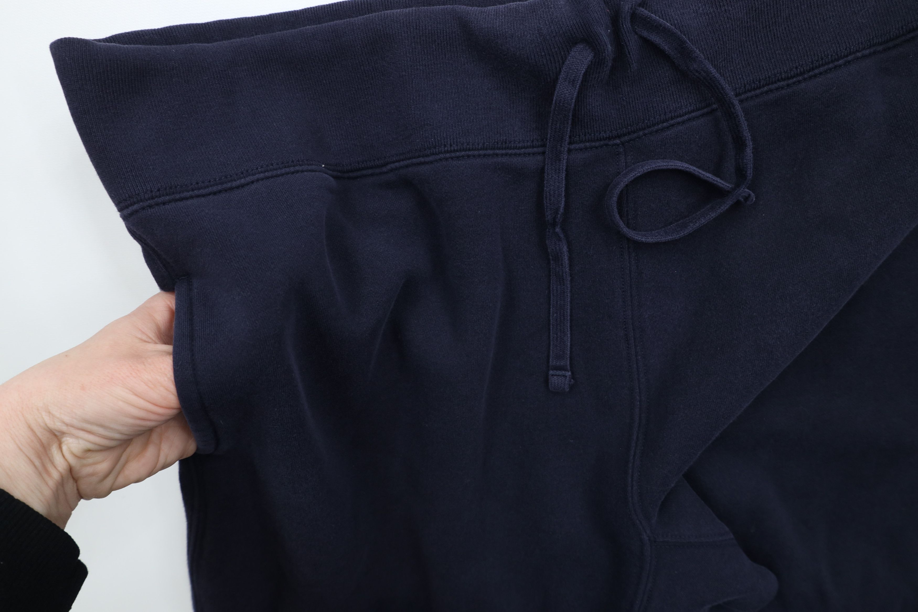 Ralph Lauren × Vintage Vintage 90s Ralph Lauren Wide Leg Sweatpants Navy Blue USA Size US 40 / EU 56 - 6 Thumbnail