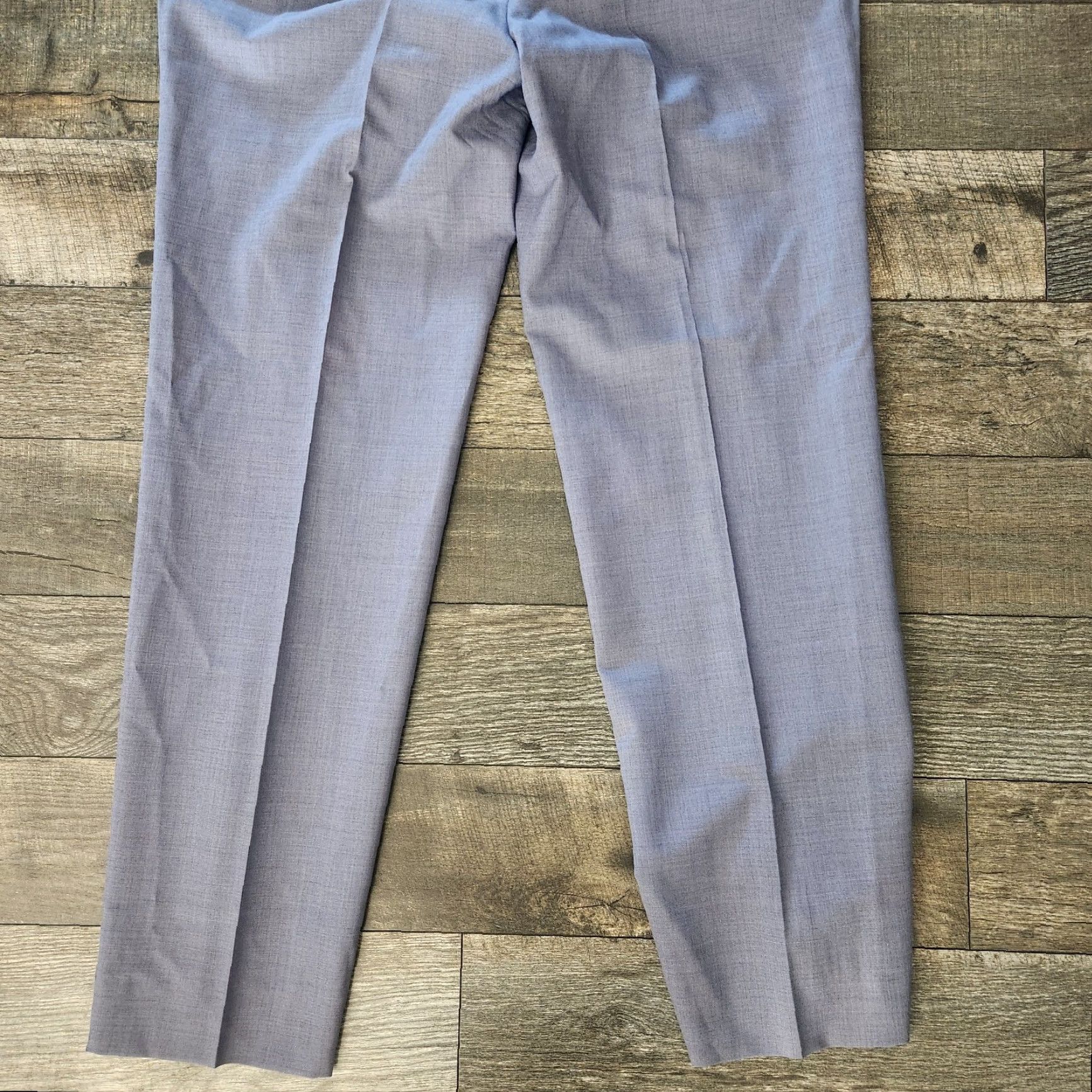 Ralph Lauren Lauren Ralph Lauren Mens Dress Pants Blue 100% Wool 38x34 Total Comfort Pants Mens Wool Blue 38 34 Regular Balities? Size US 38 / EU 54 - 5 Thumbnail